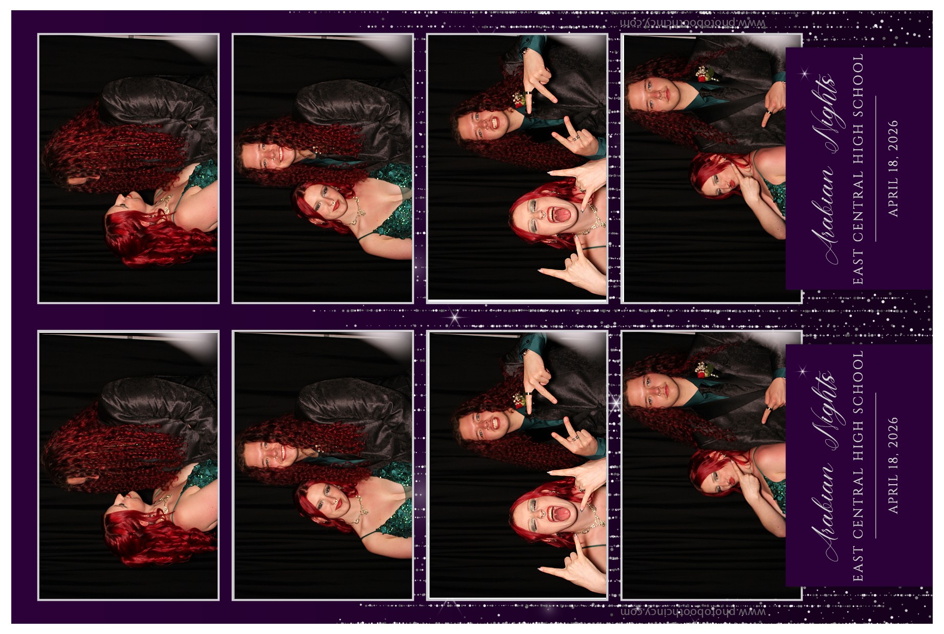 East Central High School Prom | View more photos from the event at gallery.photoboothcincy.com/u/PhotoBoothCincy/East-Central-High-School-Prom