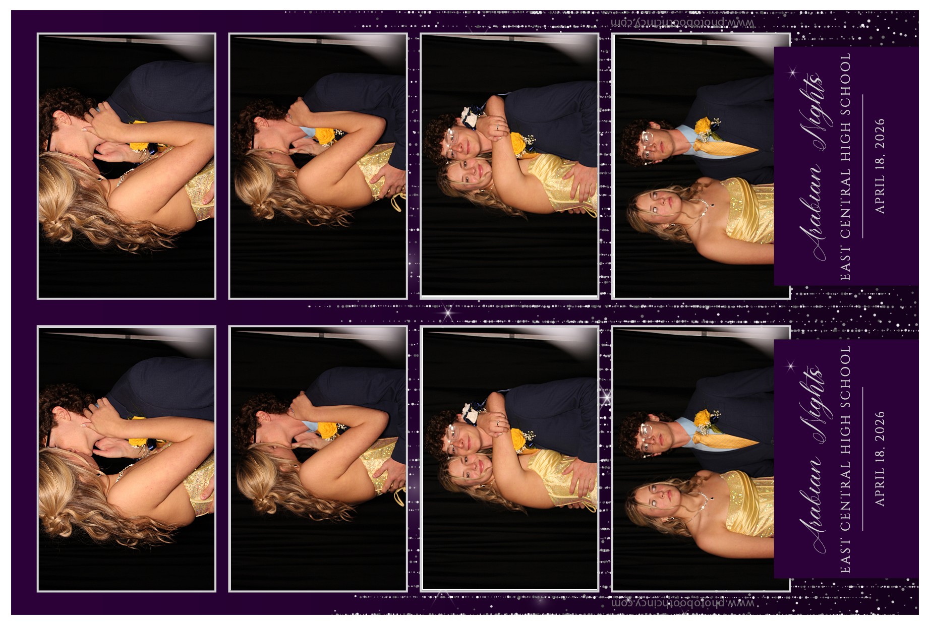 East Central High School Prom | View more photos from the event at gallery.photoboothcincy.com/u/PhotoBoothCincy/East-Central-High-School-Prom