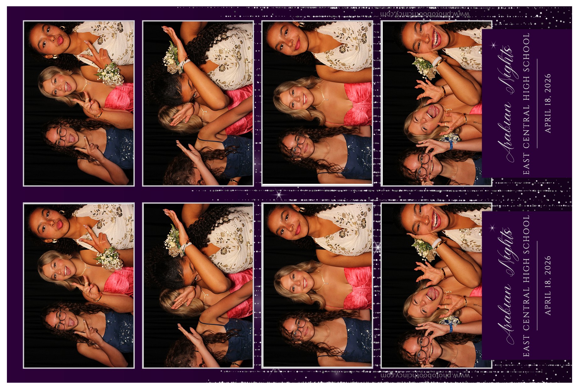 East Central High School Prom | View more photos from the event at gallery.photoboothcincy.com/u/PhotoBoothCincy/East-Central-High-School-Prom