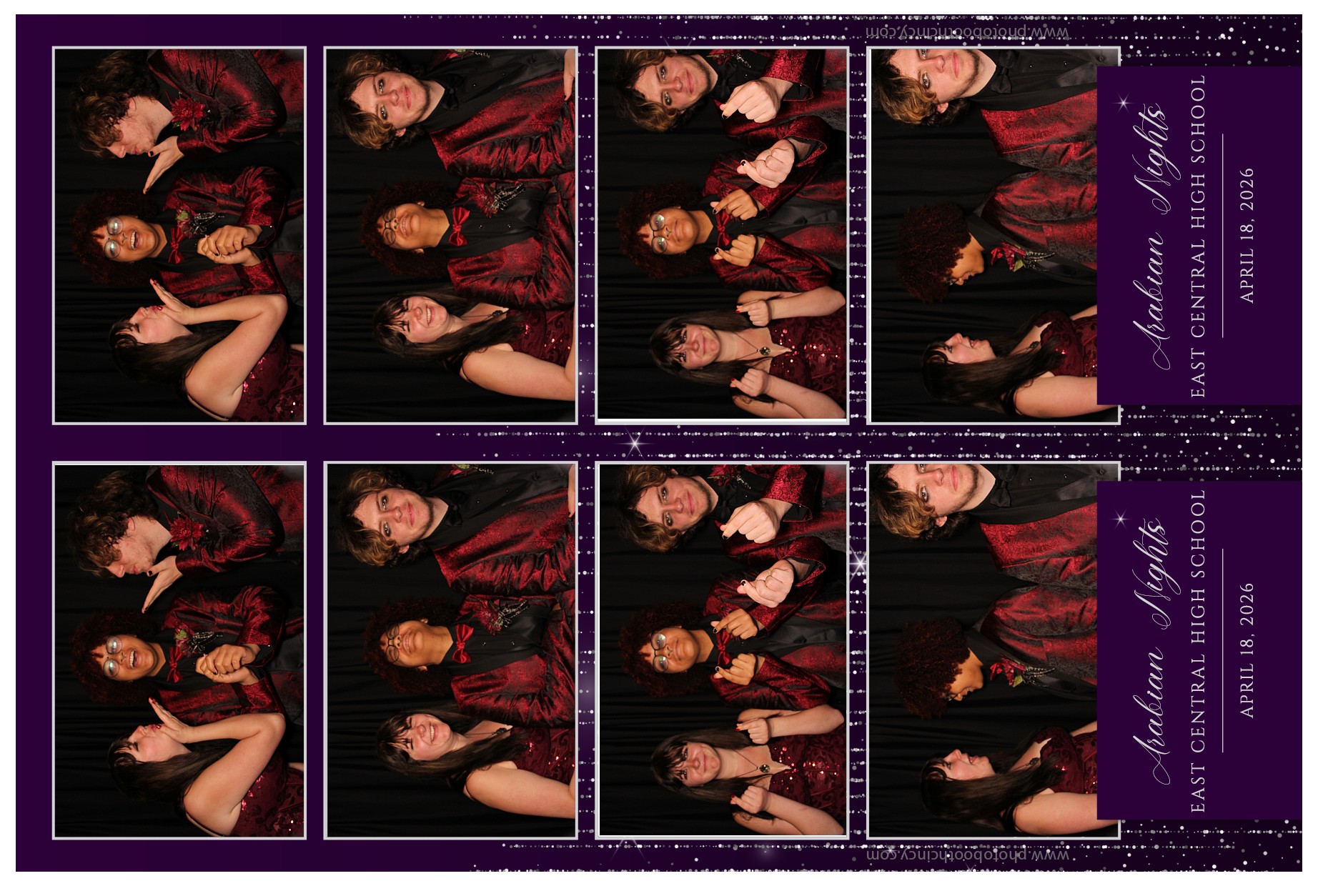 East Central High School Prom | View more photos from the event at gallery.photoboothcincy.com/u/PhotoBoothCincy/East-Central-High-School-Prom