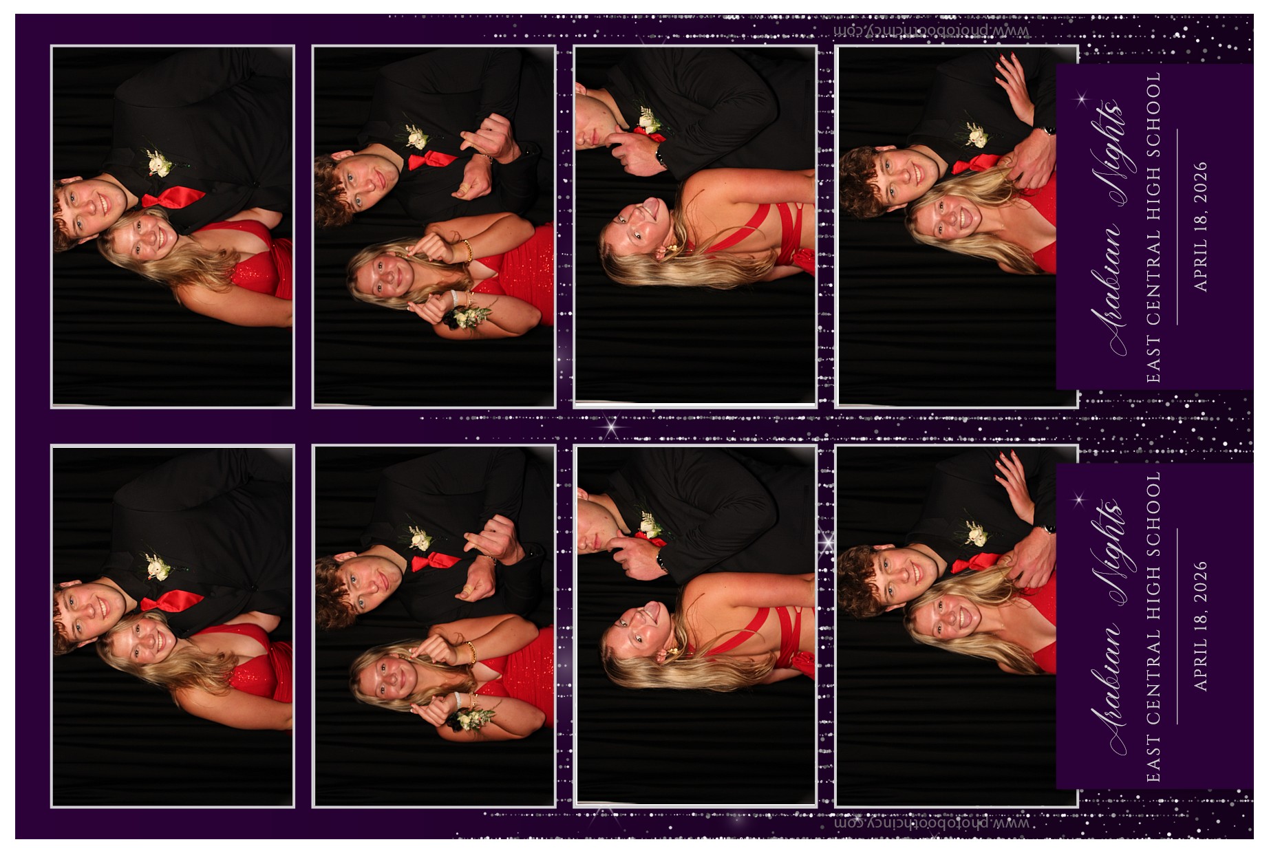 East Central High School Prom | View more photos from the event at gallery.photoboothcincy.com/u/PhotoBoothCincy/East-Central-High-School-Prom