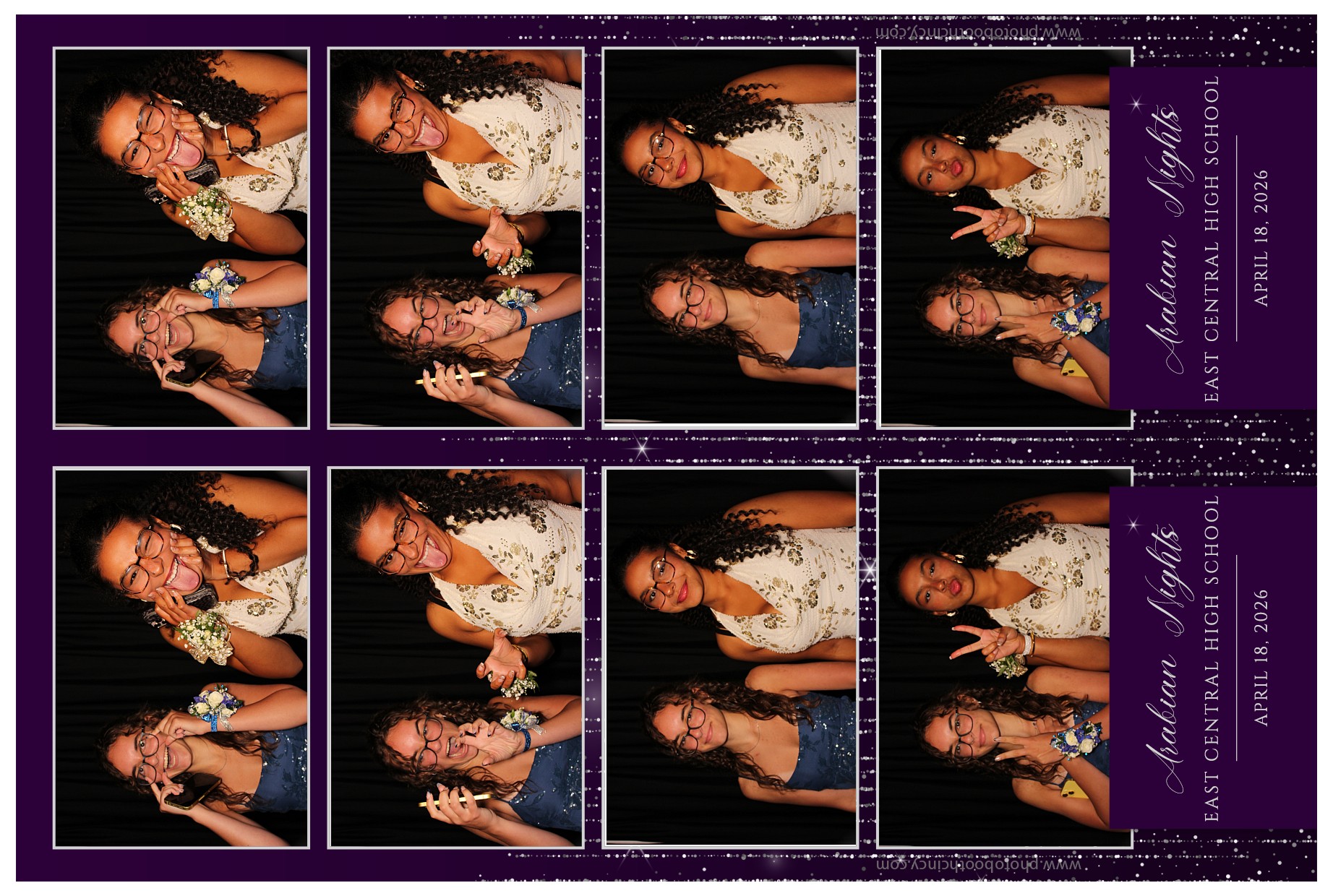 East Central High School Prom | View more photos from the event at gallery.photoboothcincy.com/u/PhotoBoothCincy/East-Central-High-School-Prom