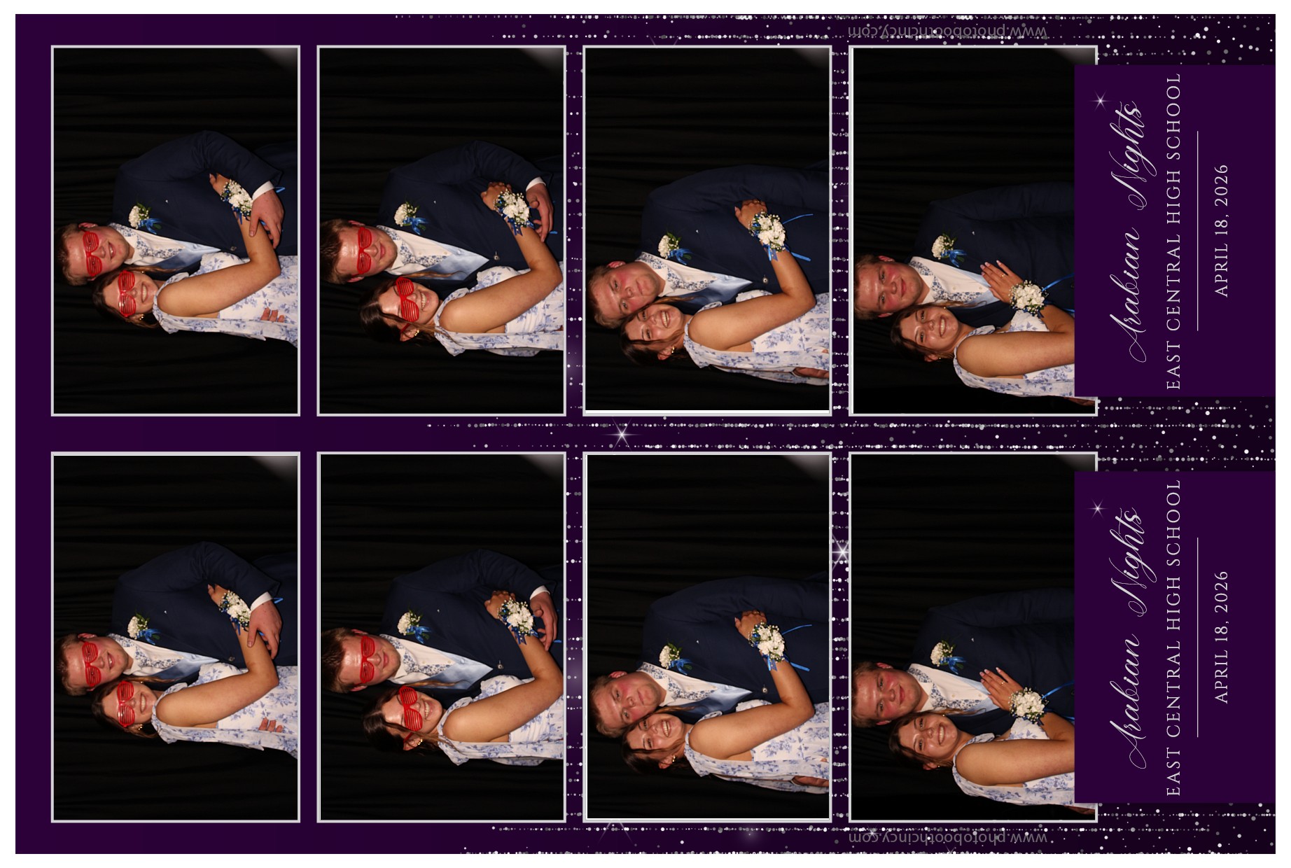 East Central High School Prom | View more photos from the event at gallery.photoboothcincy.com/u/PhotoBoothCincy/East-Central-High-School-Prom