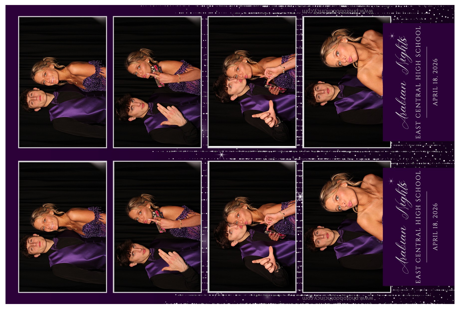 East Central High School Prom | View more photos from the event at gallery.photoboothcincy.com/u/PhotoBoothCincy/East-Central-High-School-Prom
