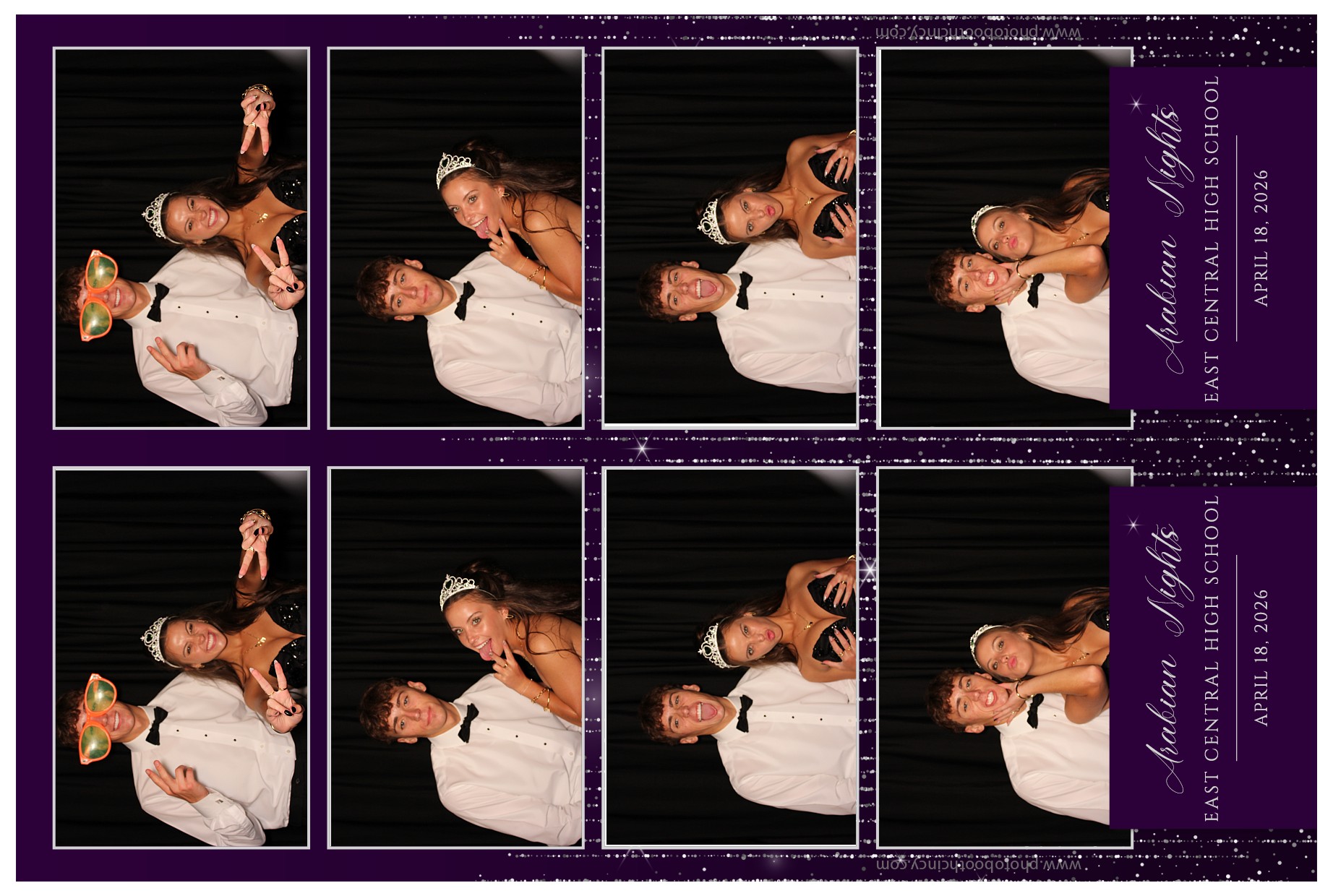 East Central High School Prom | View more photos from the event at gallery.photoboothcincy.com/u/PhotoBoothCincy/East-Central-High-School-Prom