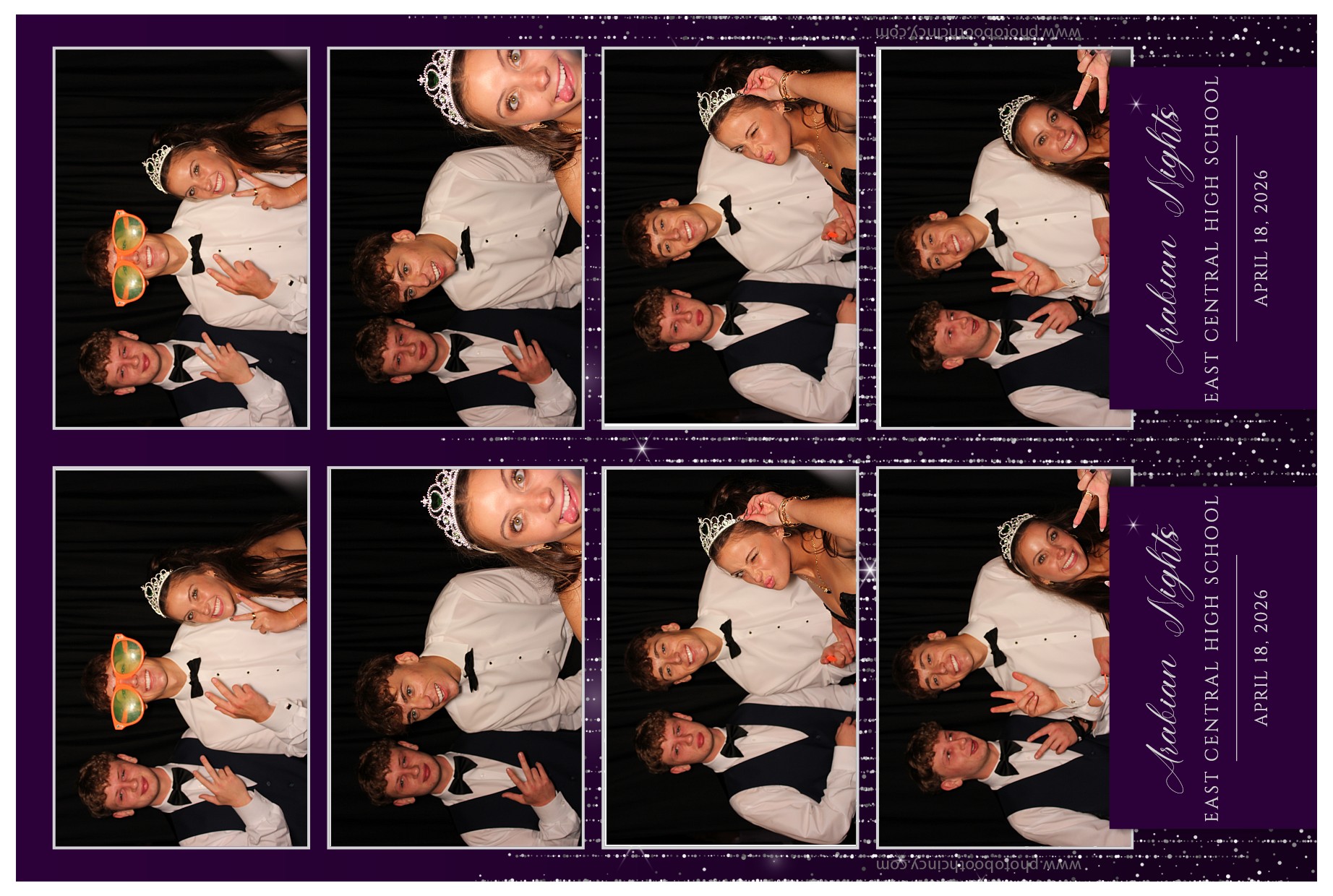 East Central High School Prom | View more photos from the event at gallery.photoboothcincy.com/u/PhotoBoothCincy/East-Central-High-School-Prom