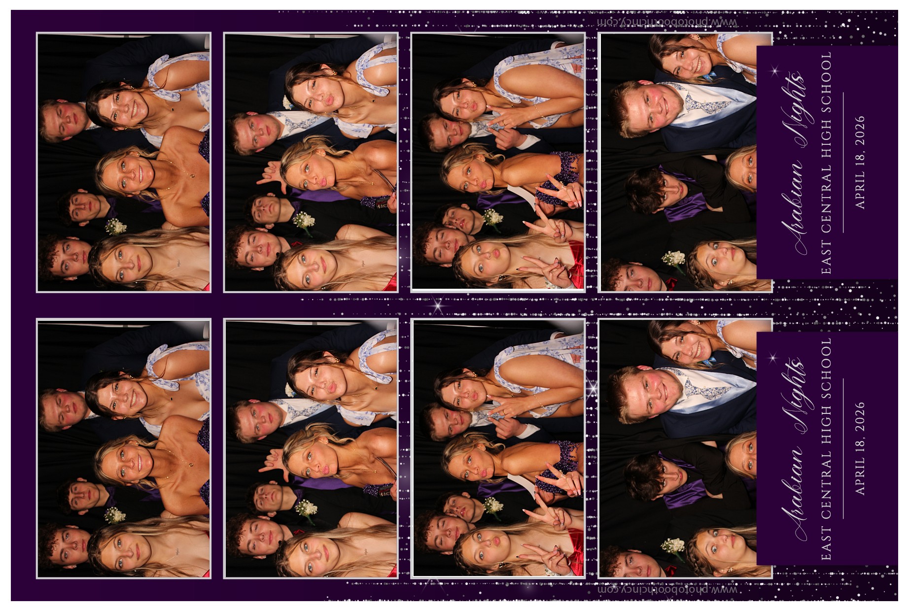 East Central High School Prom | View more photos from the event at gallery.photoboothcincy.com/u/PhotoBoothCincy/East-Central-High-School-Prom