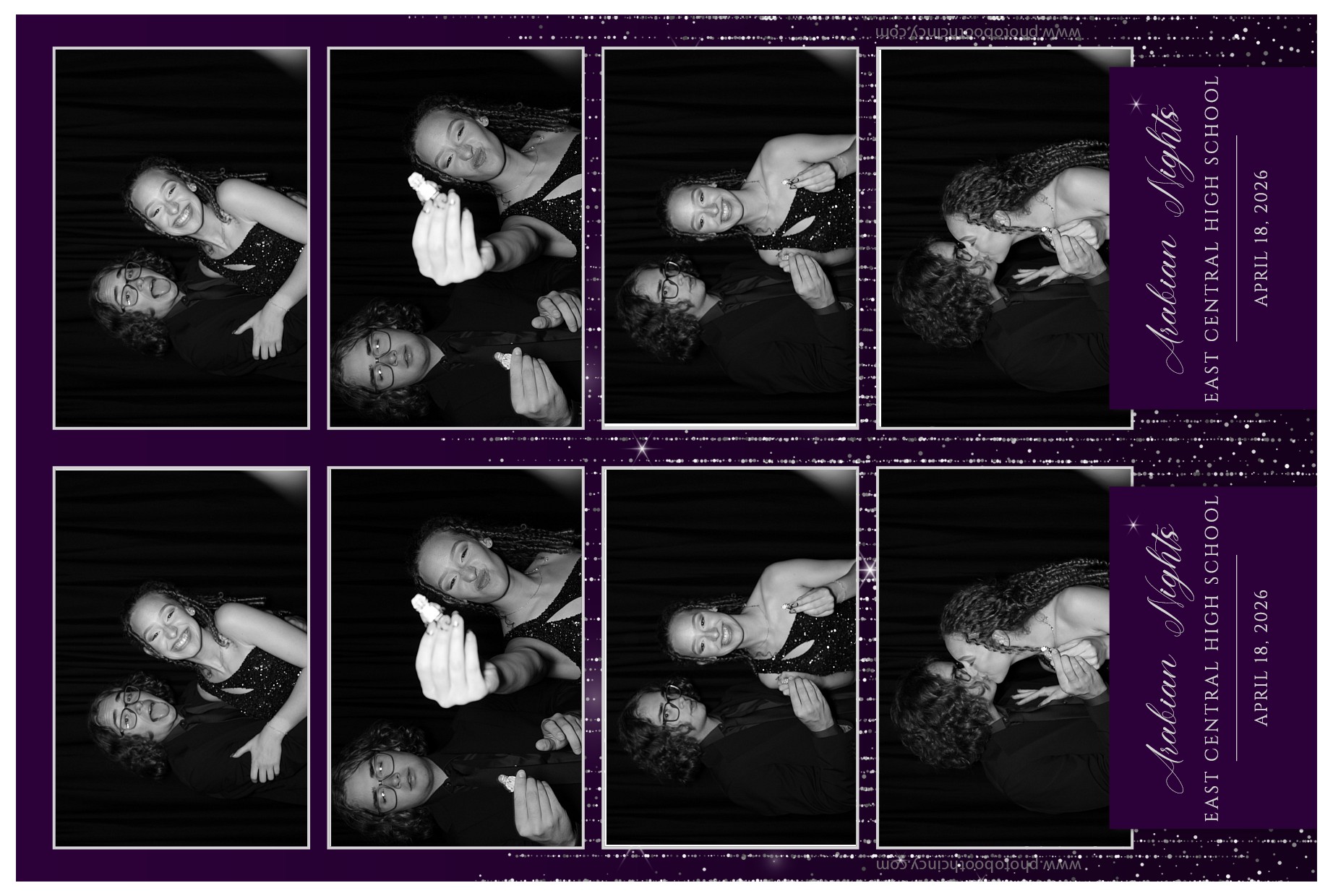 East Central High School Prom | View more photos from the event at gallery.photoboothcincy.com/u/PhotoBoothCincy/East-Central-High-School-Prom