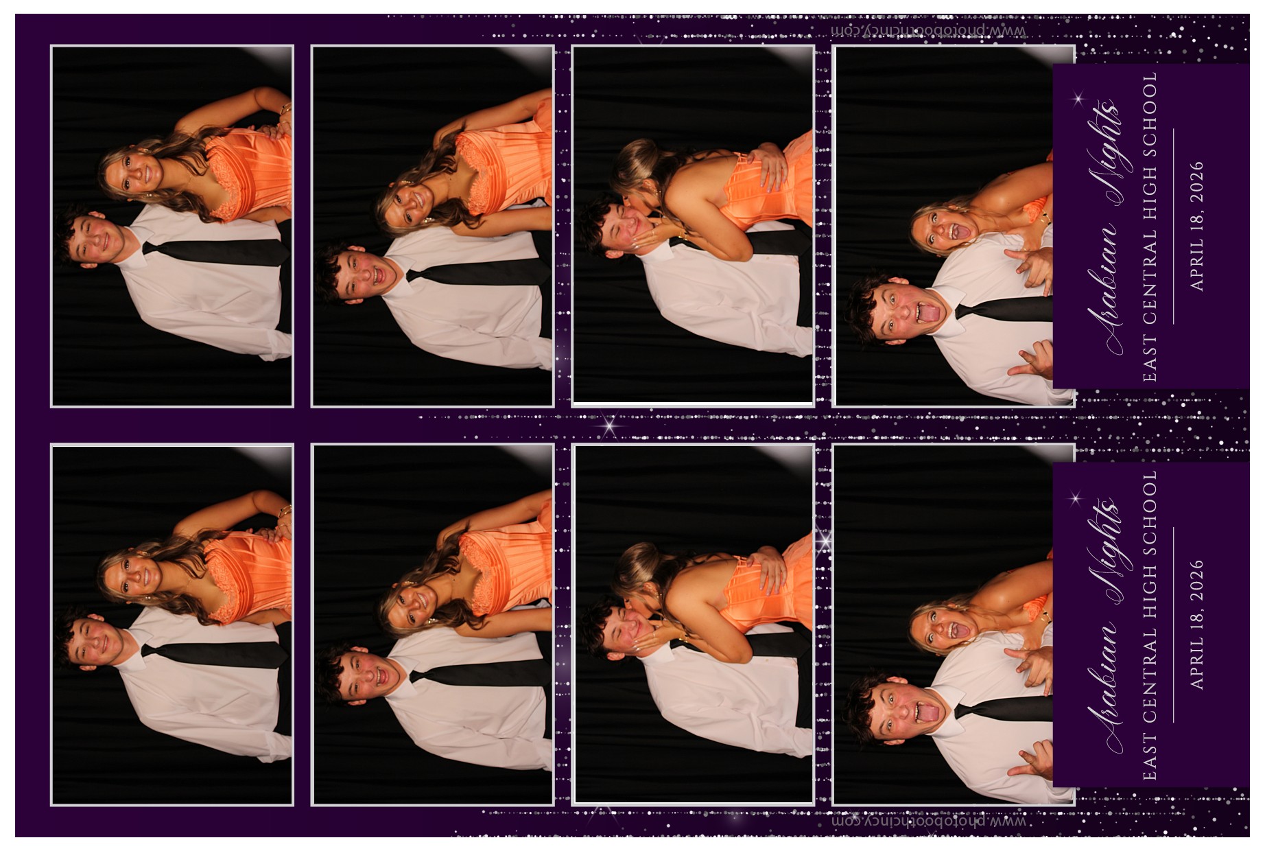 East Central High School Prom | View more photos from the event at gallery.photoboothcincy.com/u/PhotoBoothCincy/East-Central-High-School-Prom