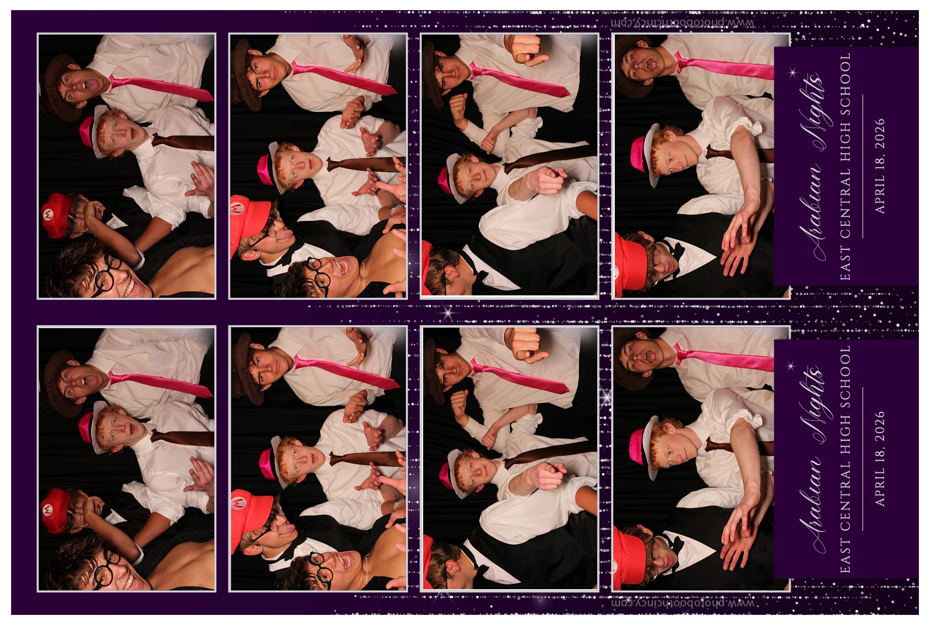 East Central High School Prom | View more photos from the event at gallery.photoboothcincy.com/u/PhotoBoothCincy/East-Central-High-School-Prom