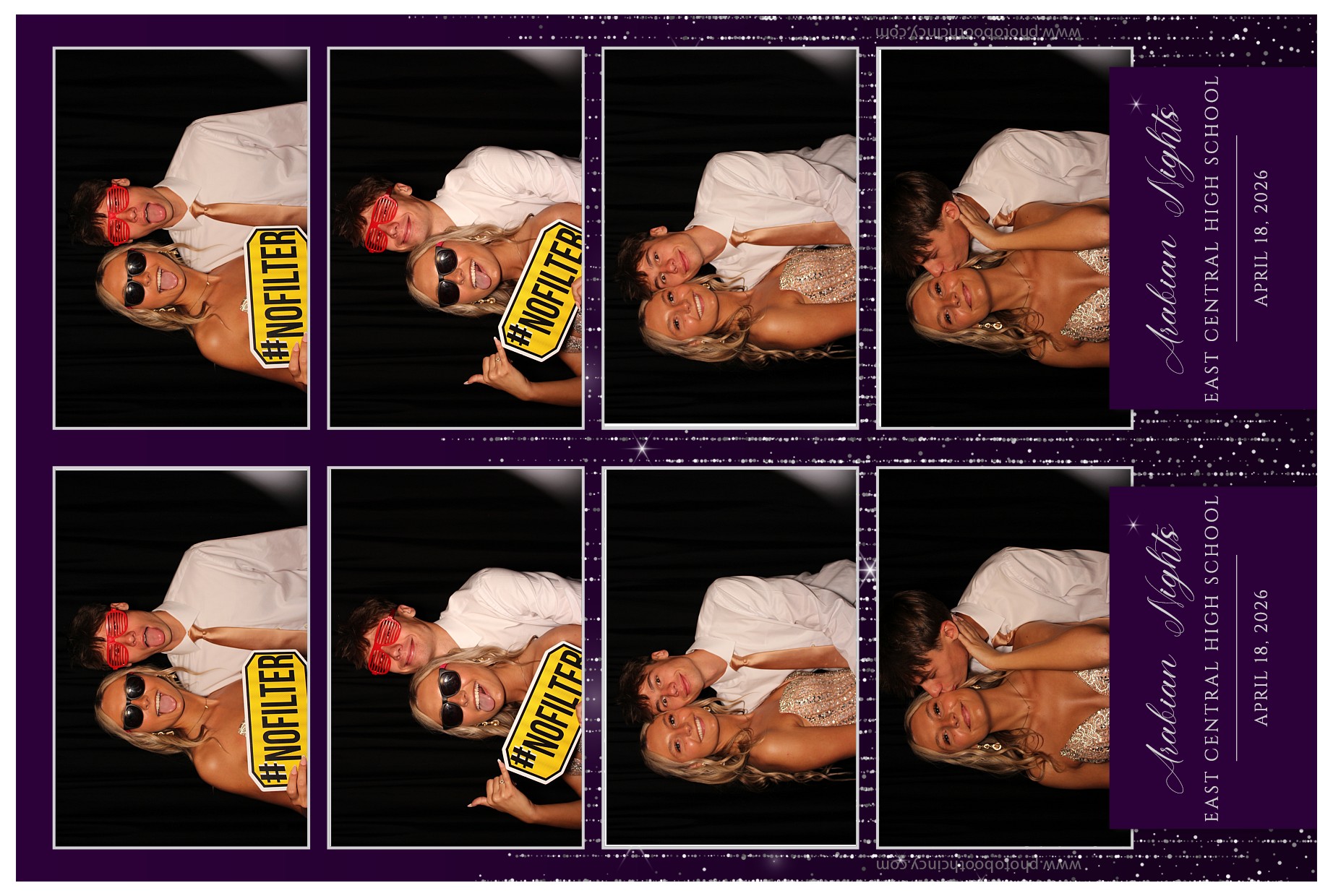 East Central High School Prom | View more photos from the event at gallery.photoboothcincy.com/u/PhotoBoothCincy/East-Central-High-School-Prom