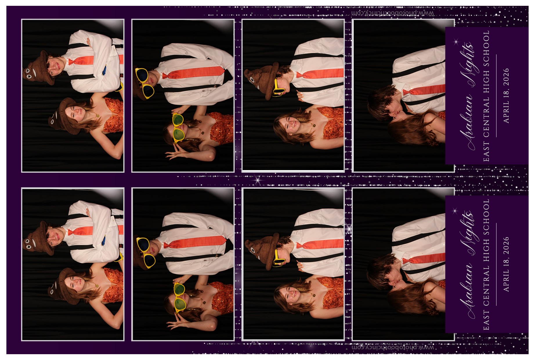 East Central High School Prom | View more photos from the event at gallery.photoboothcincy.com/u/PhotoBoothCincy/East-Central-High-School-Prom