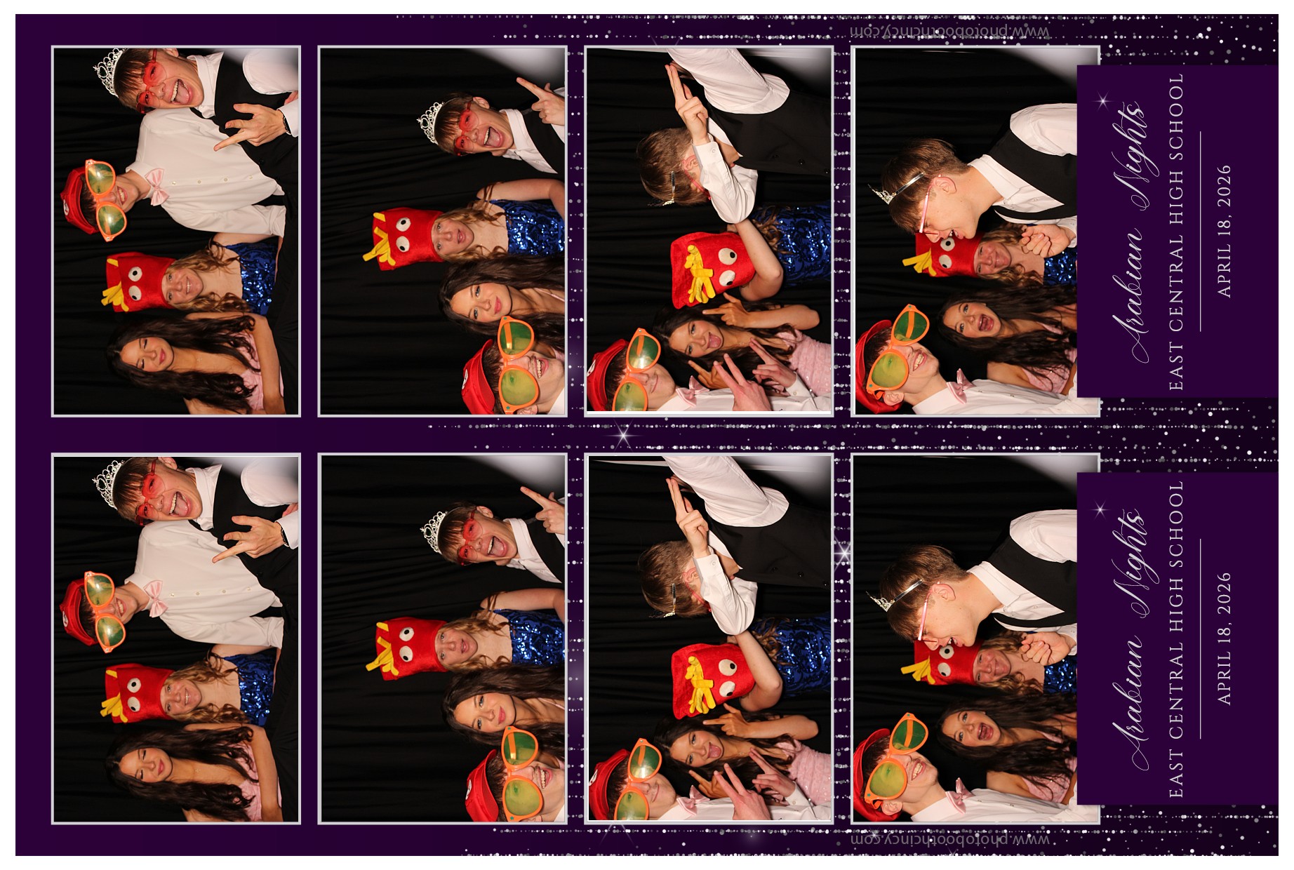 East Central High School Prom | View more photos from the event at gallery.photoboothcincy.com/u/PhotoBoothCincy/East-Central-High-School-Prom