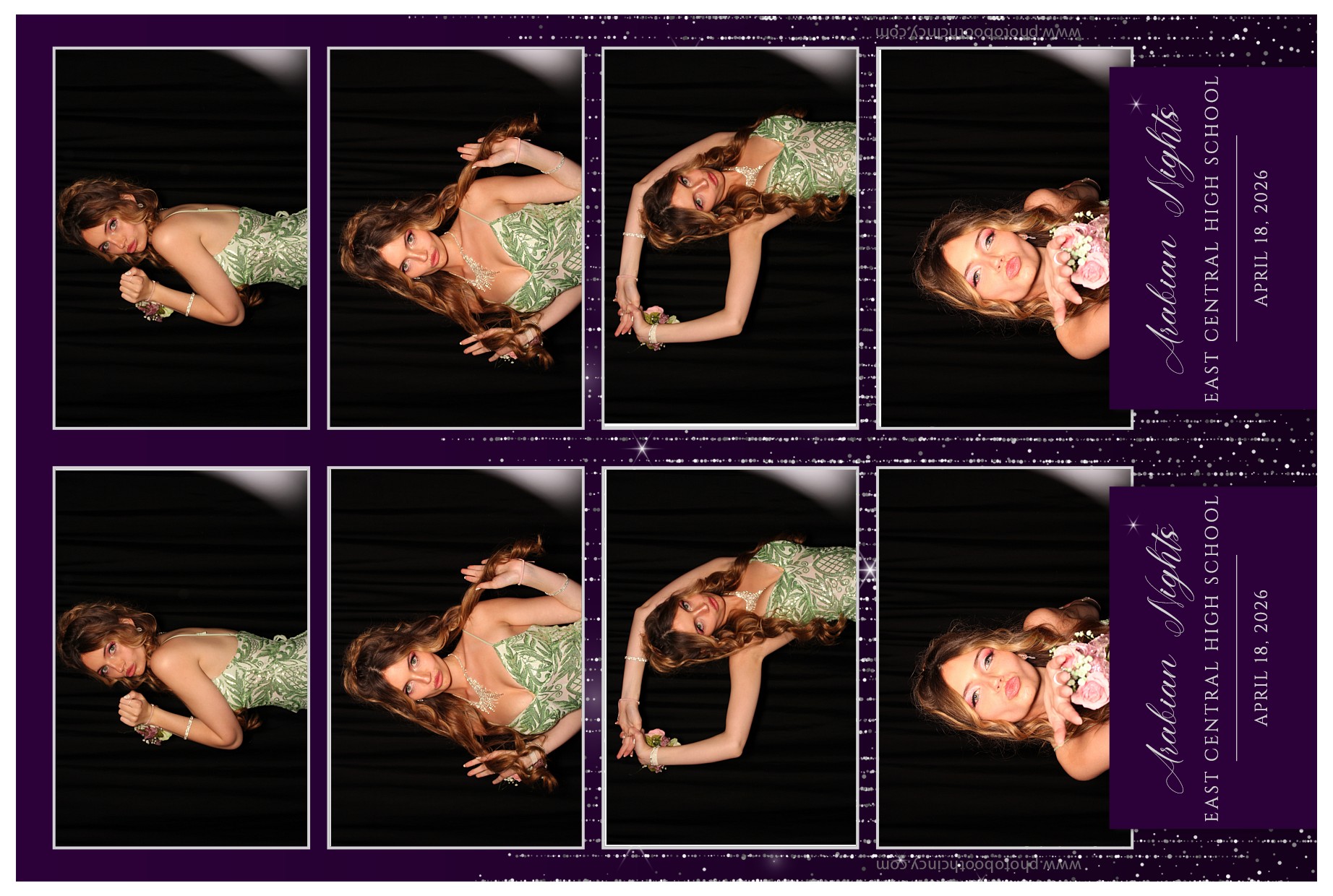 East Central High School Prom | View more photos from the event at gallery.photoboothcincy.com/u/PhotoBoothCincy/East-Central-High-School-Prom