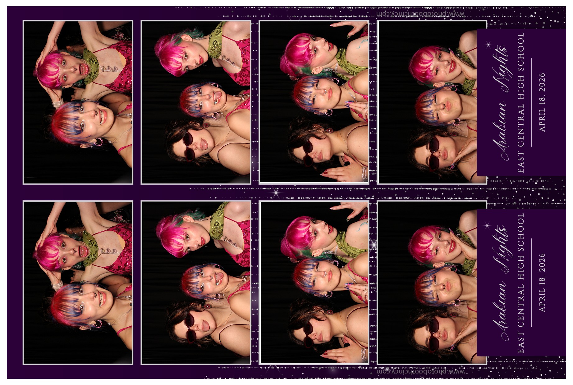 East Central High School Prom | View more photos from the event at gallery.photoboothcincy.com/u/PhotoBoothCincy/East-Central-High-School-Prom