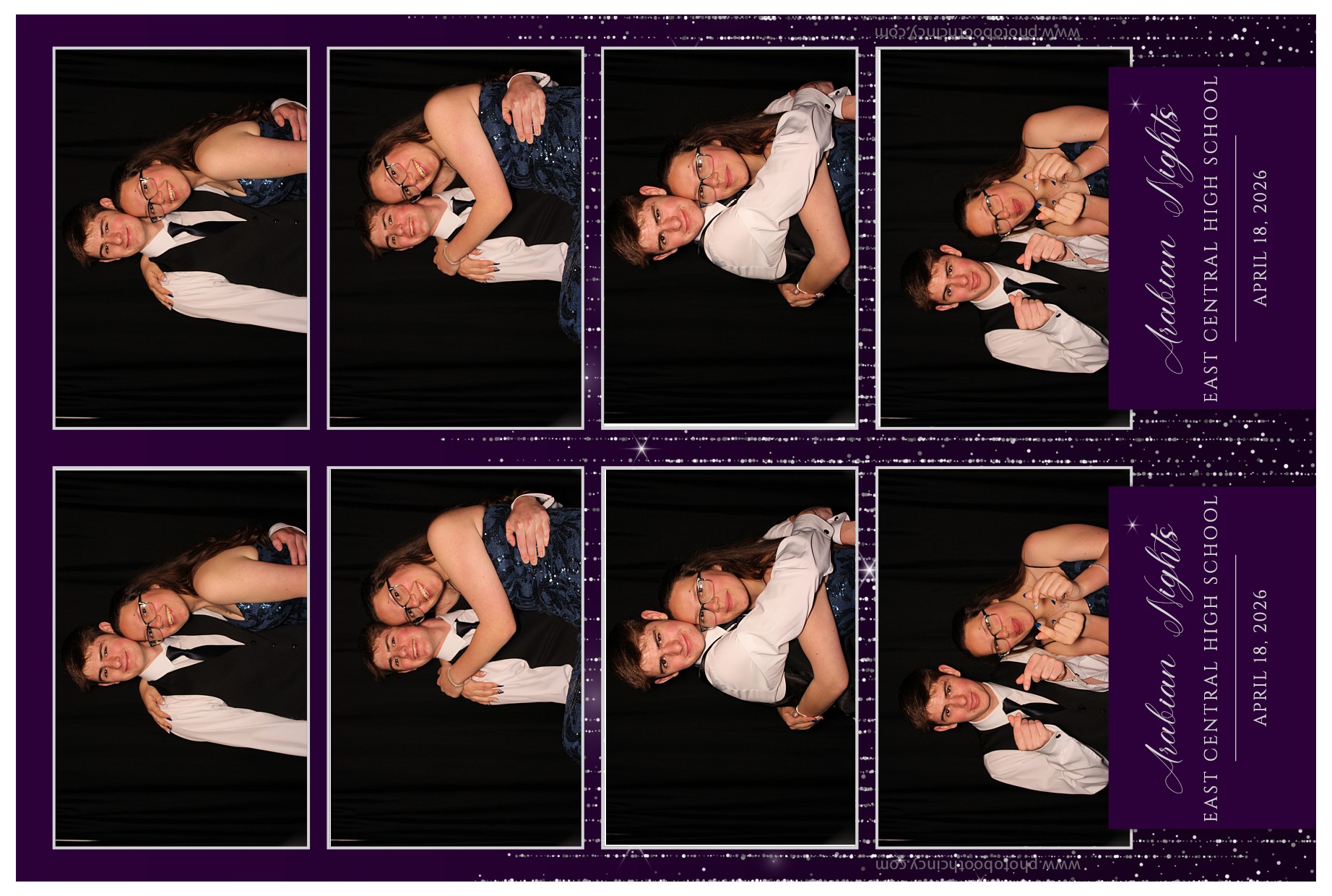East Central High School Prom | View more photos from the event at gallery.photoboothcincy.com/u/PhotoBoothCincy/East-Central-High-School-Prom