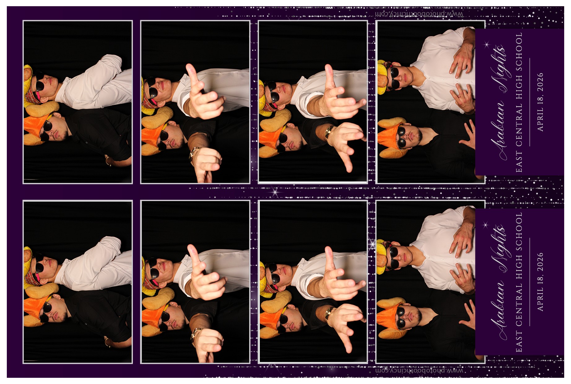 East Central High School Prom | View more photos from the event at gallery.photoboothcincy.com/u/PhotoBoothCincy/East-Central-High-School-Prom