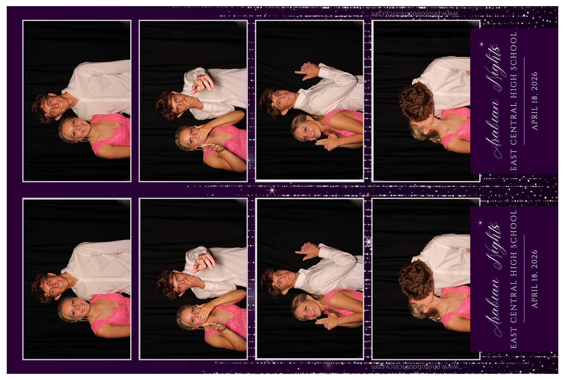 East Central High School Prom | View more photos from the event at gallery.photoboothcincy.com/u/PhotoBoothCincy/East-Central-High-School-Prom
