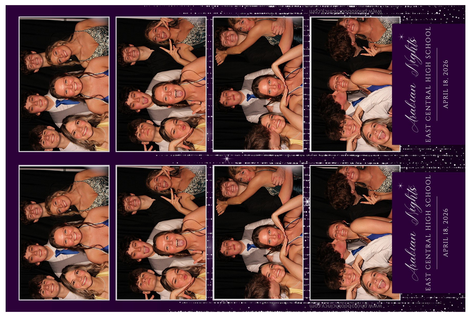 East Central High School Prom | View more photos from the event at gallery.photoboothcincy.com/u/PhotoBoothCincy/East-Central-High-School-Prom