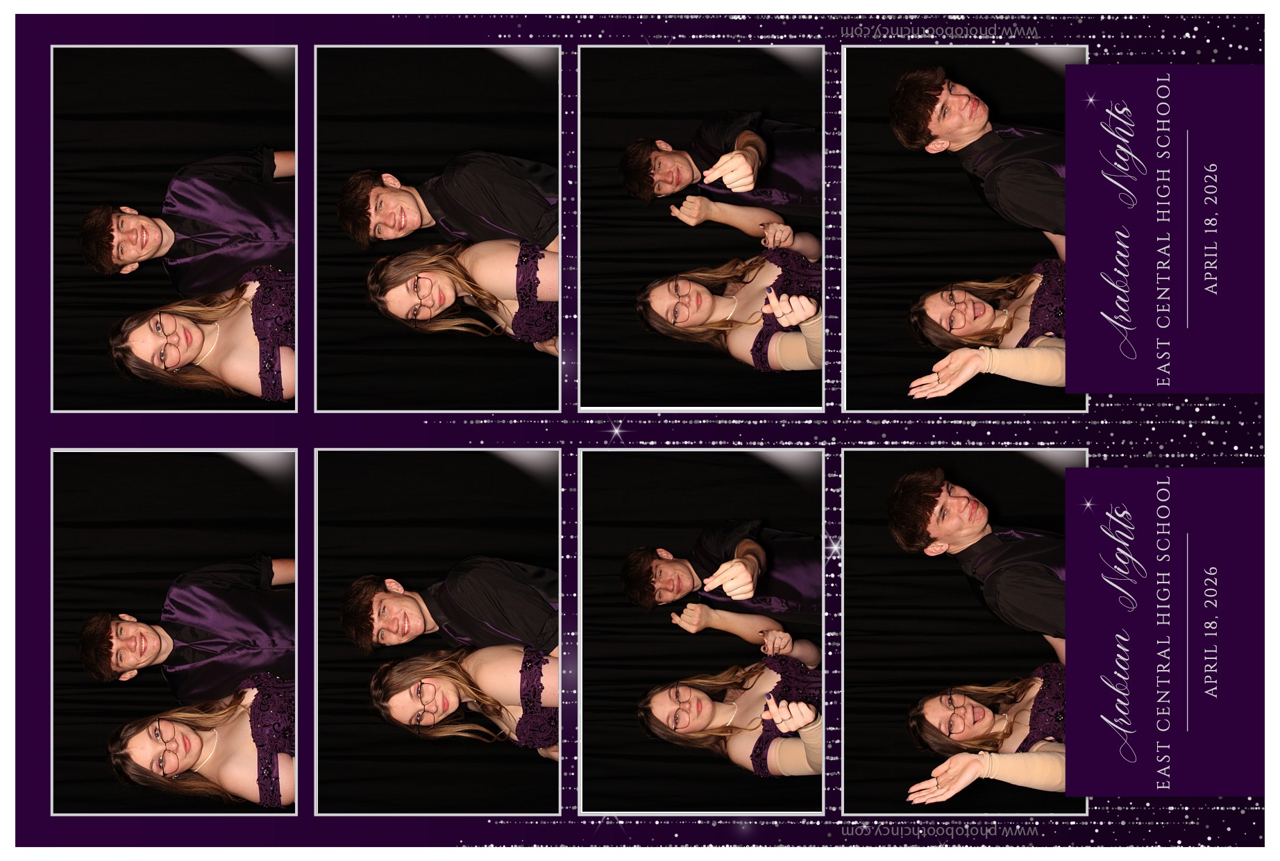 East Central High School Prom | View more photos from the event at gallery.photoboothcincy.com/u/PhotoBoothCincy/East-Central-High-School-Prom