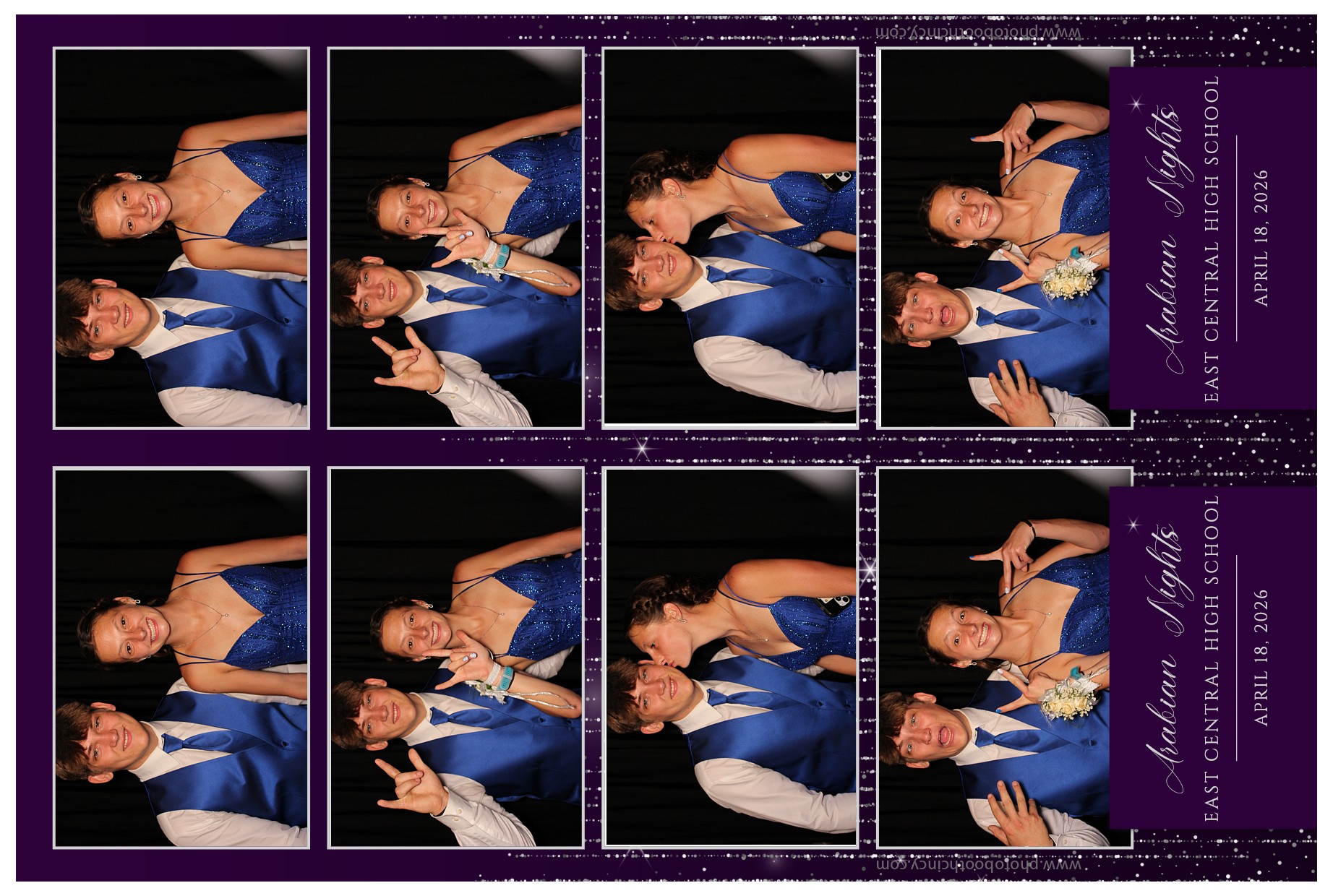 East Central High School Prom | View more photos from the event at gallery.photoboothcincy.com/u/PhotoBoothCincy/East-Central-High-School-Prom