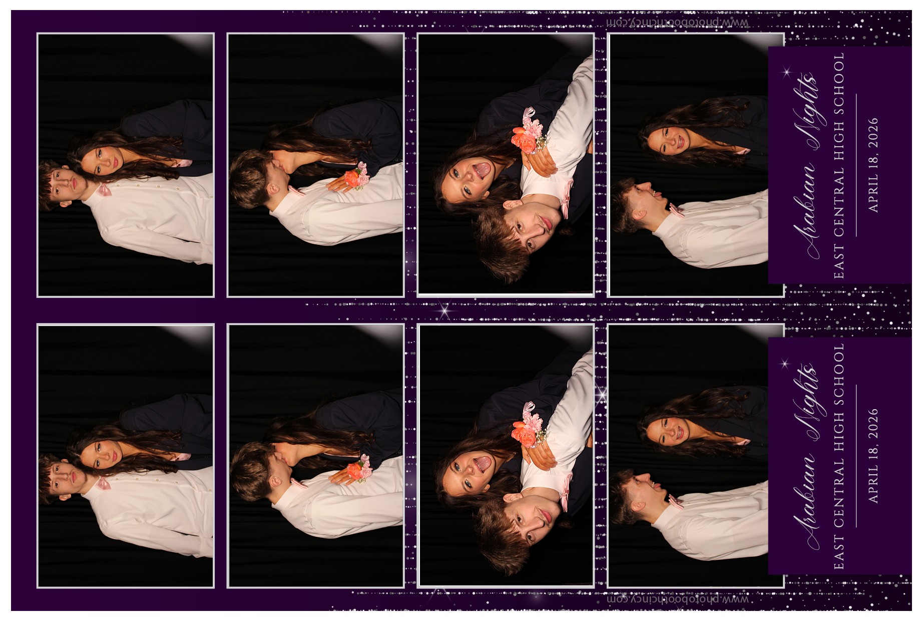 East Central High School Prom | View more photos from the event at gallery.photoboothcincy.com/u/PhotoBoothCincy/East-Central-High-School-Prom