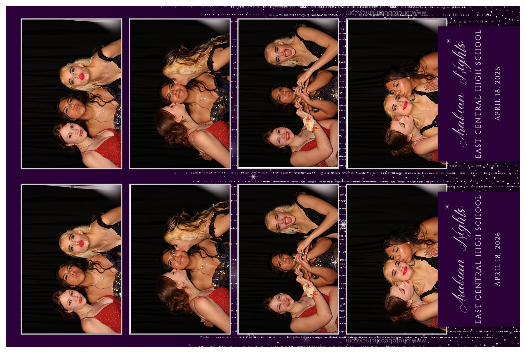 East Central High School Prom | View more photos from the event at gallery.photoboothcincy.com/u/PhotoBoothCincy/East-Central-High-School-Prom