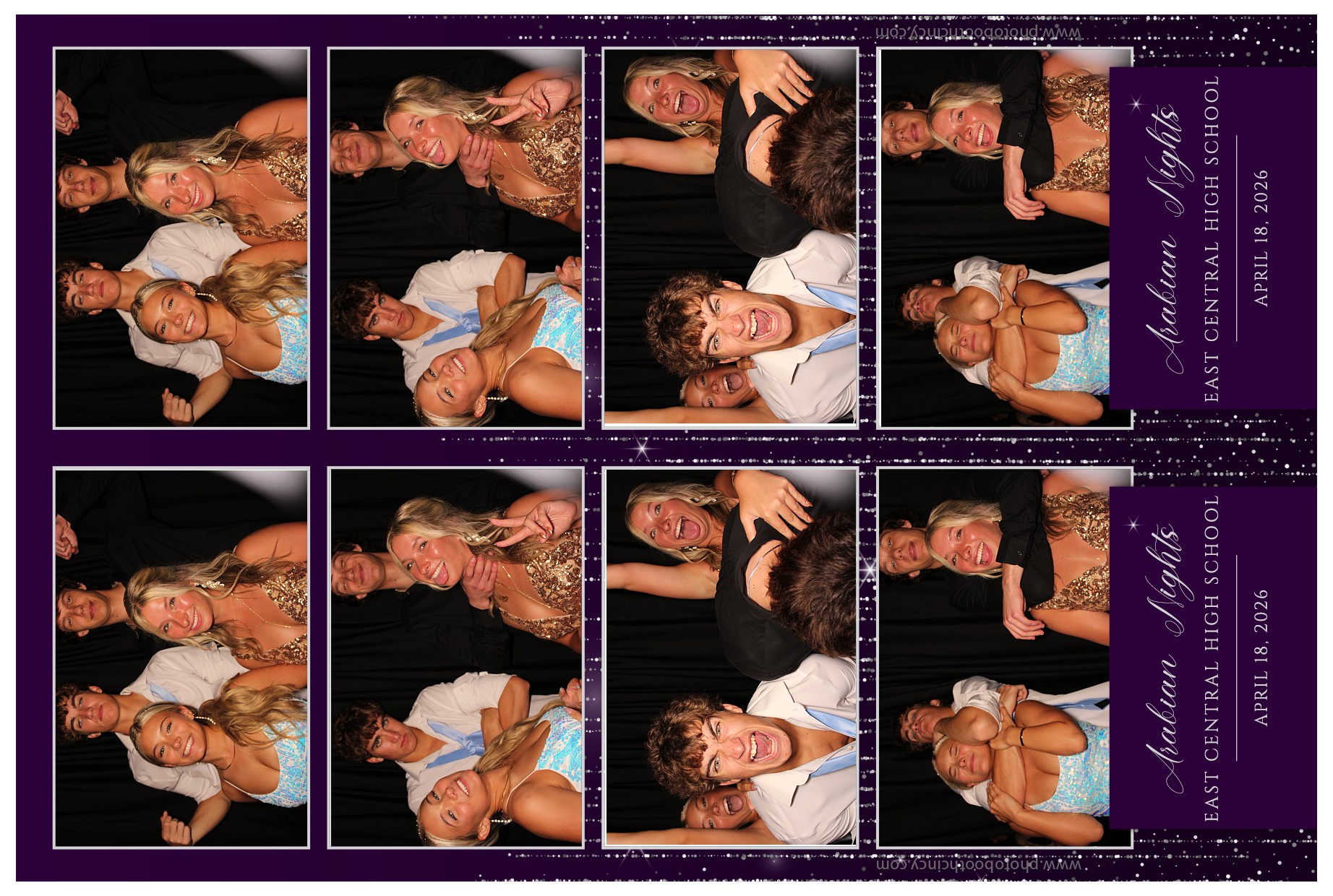 East Central High School Prom | View more photos from the event at gallery.photoboothcincy.com/u/PhotoBoothCincy/East-Central-High-School-Prom