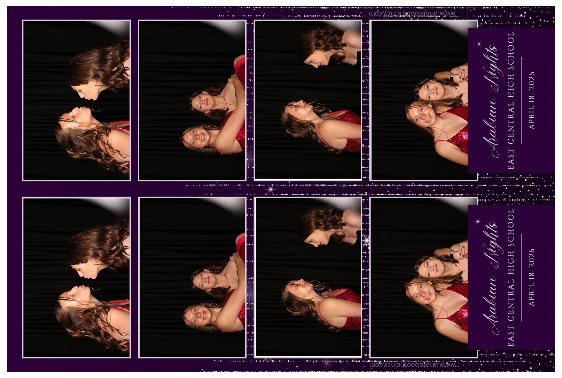 East Central High School Prom | View more photos from the event at gallery.photoboothcincy.com/u/PhotoBoothCincy/East-Central-High-School-Prom