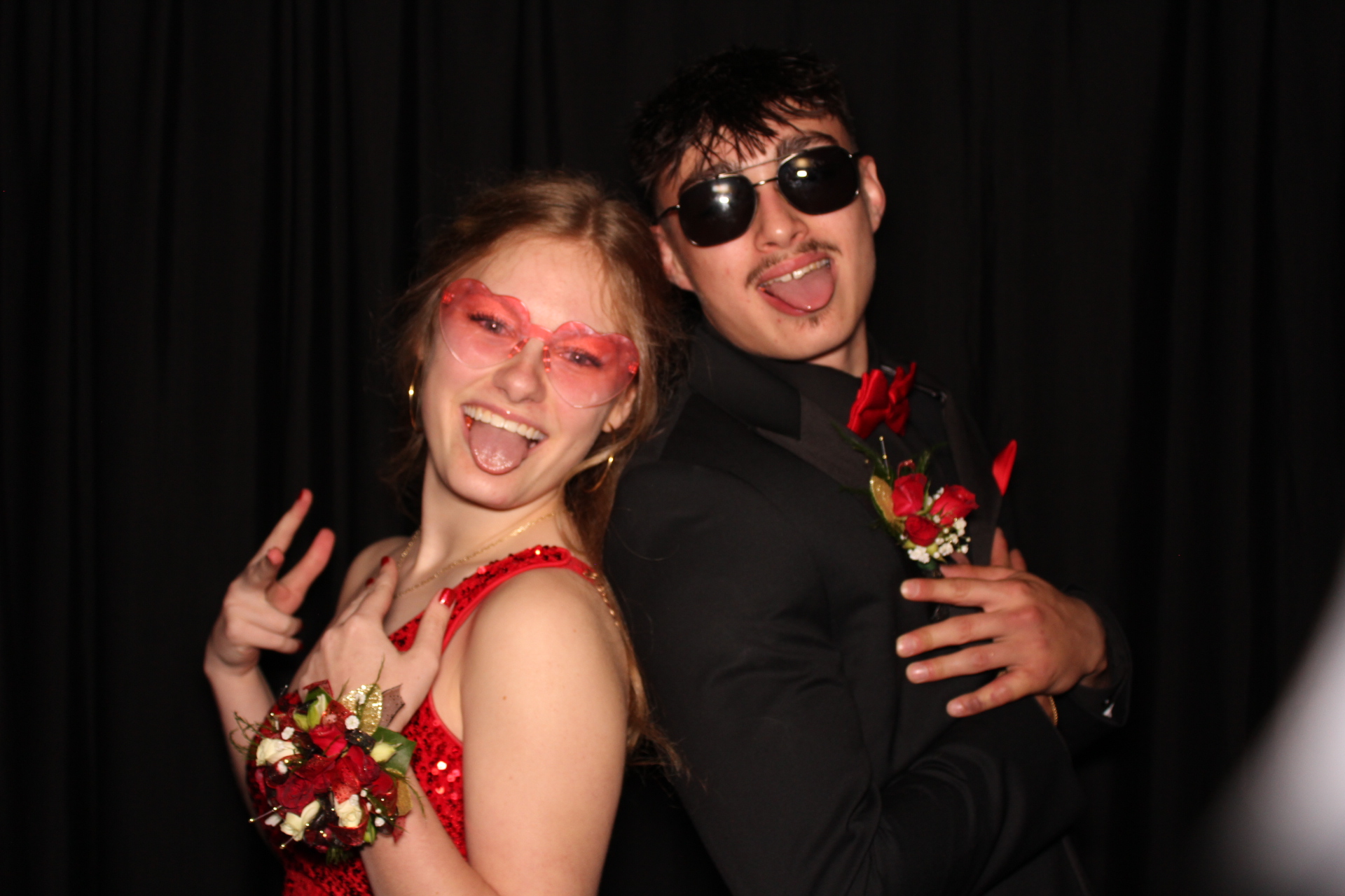 East Central High School Prom | View more photos from the event at gallery.photoboothcincy.com/u/PhotoBoothCincy/East-Central-High-School-Prom