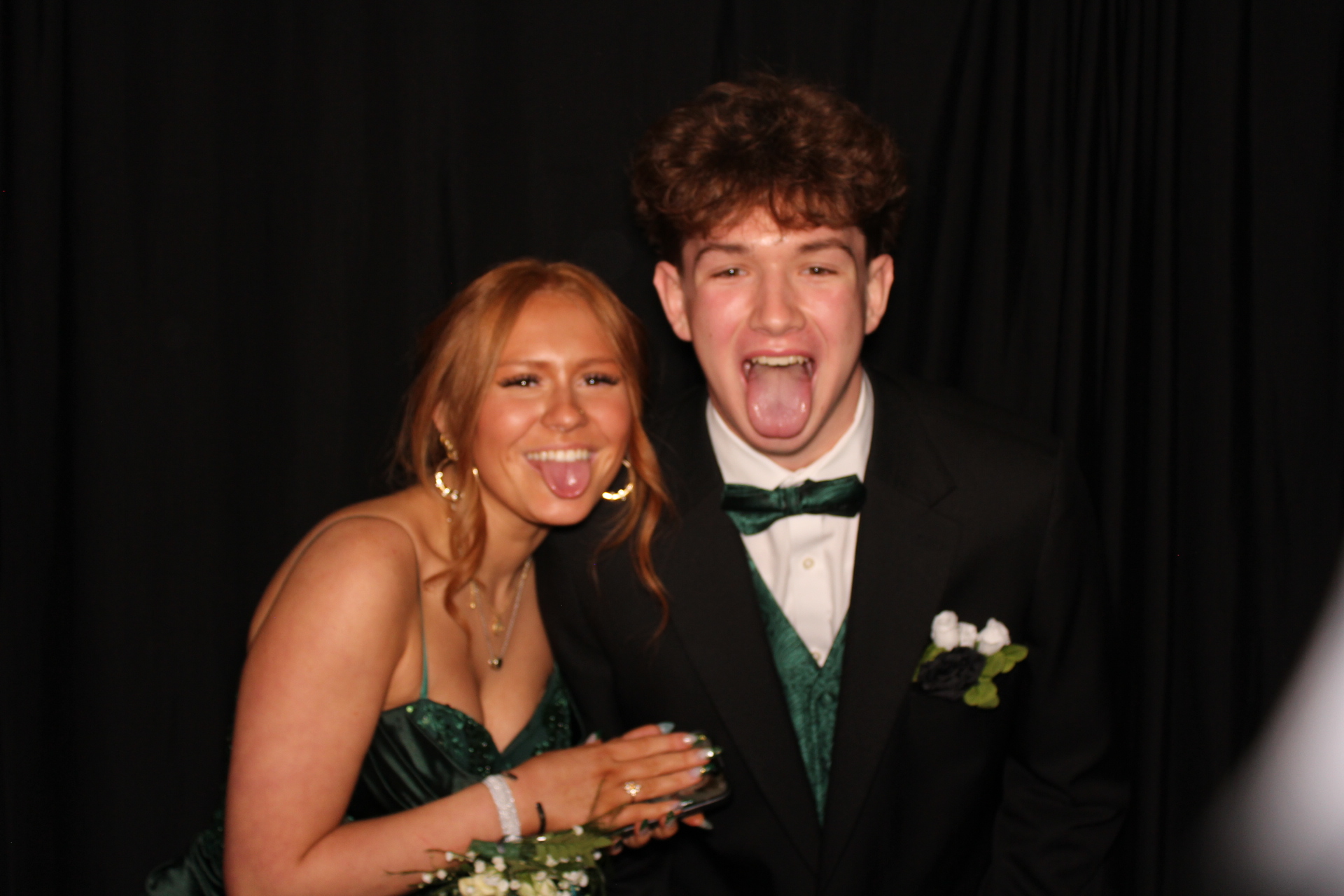 East Central High School Prom | View more photos from the event at gallery.photoboothcincy.com/u/PhotoBoothCincy/East-Central-High-School-Prom