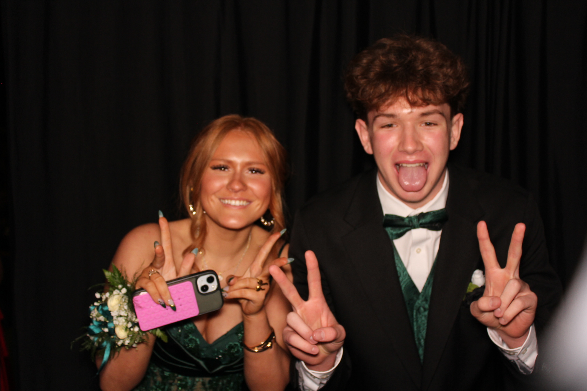 East Central High School Prom | View more photos from the event at gallery.photoboothcincy.com/u/PhotoBoothCincy/East-Central-High-School-Prom