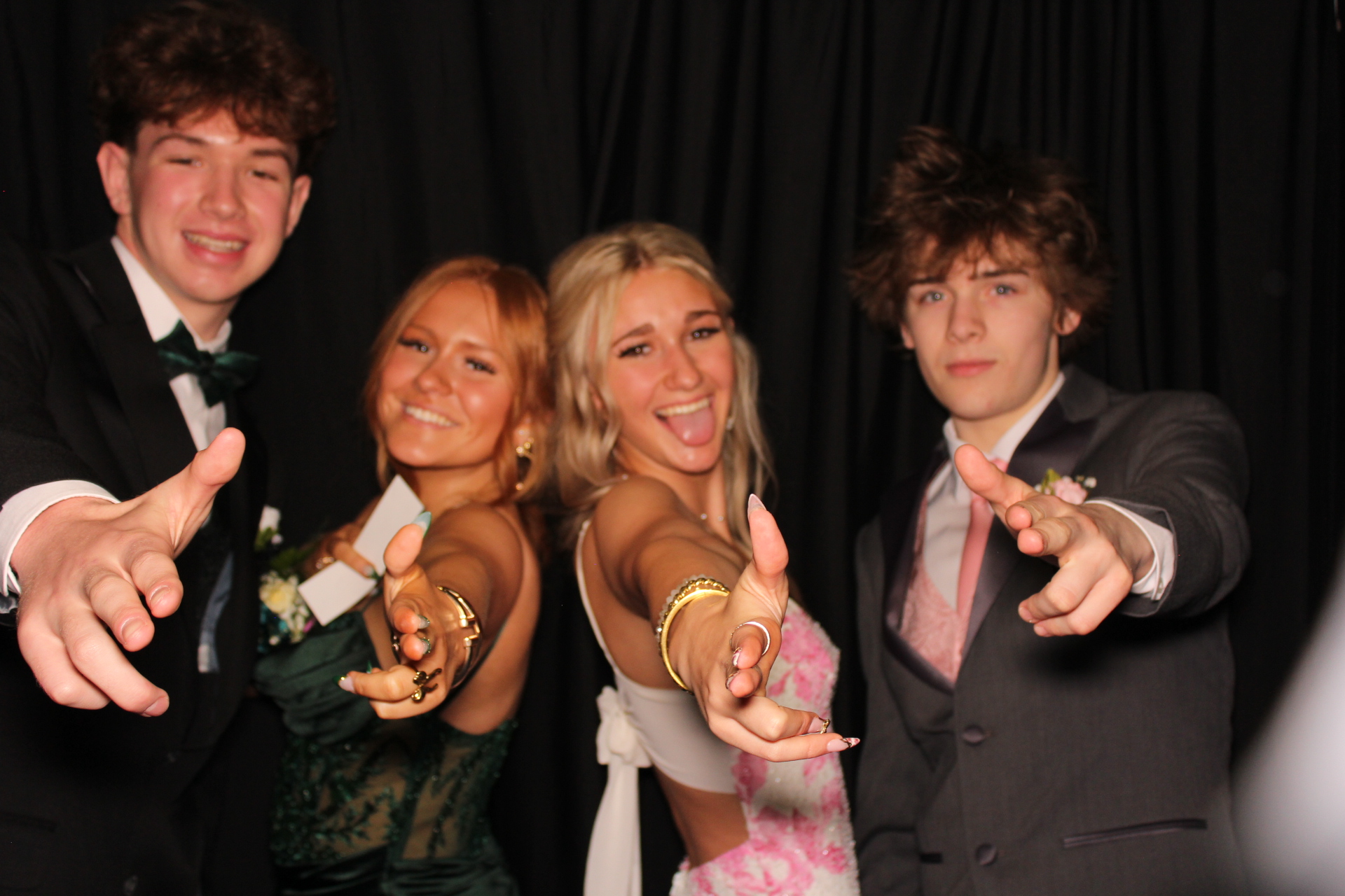 East Central High School Prom | View more photos from the event at gallery.photoboothcincy.com/u/PhotoBoothCincy/East-Central-High-School-Prom