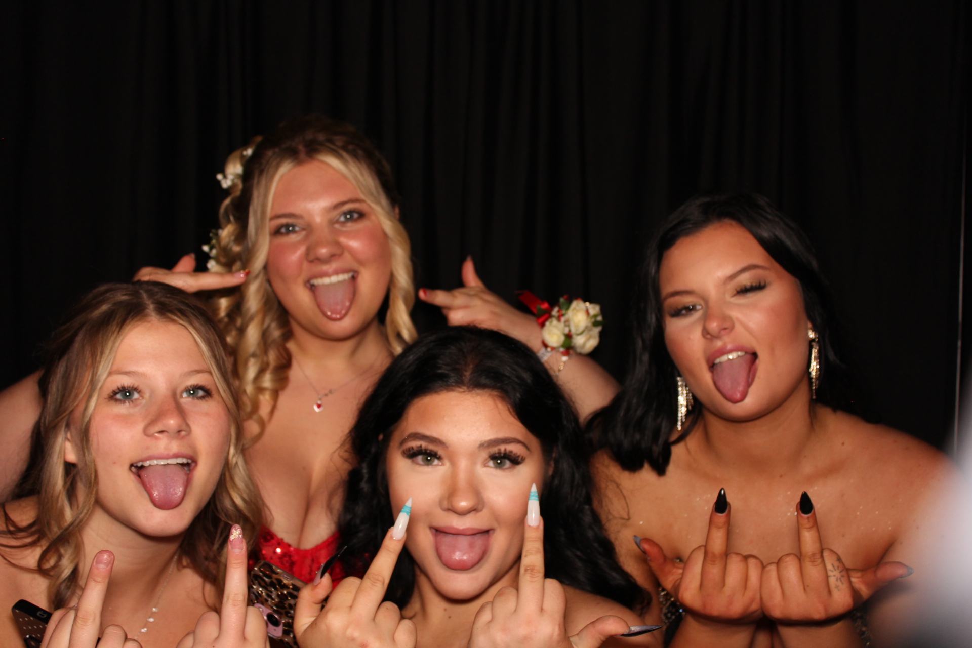 East Central High School Prom | View more photos from the event at gallery.photoboothcincy.com/u/PhotoBoothCincy/East-Central-High-School-Prom