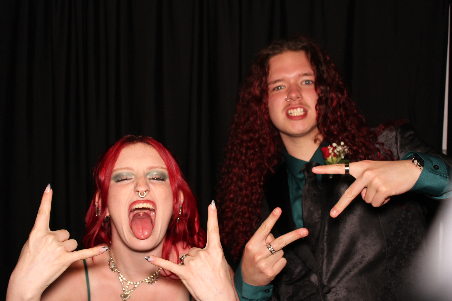East Central High School Prom | View more photos from the event at gallery.photoboothcincy.com/u/PhotoBoothCincy/East-Central-High-School-Prom