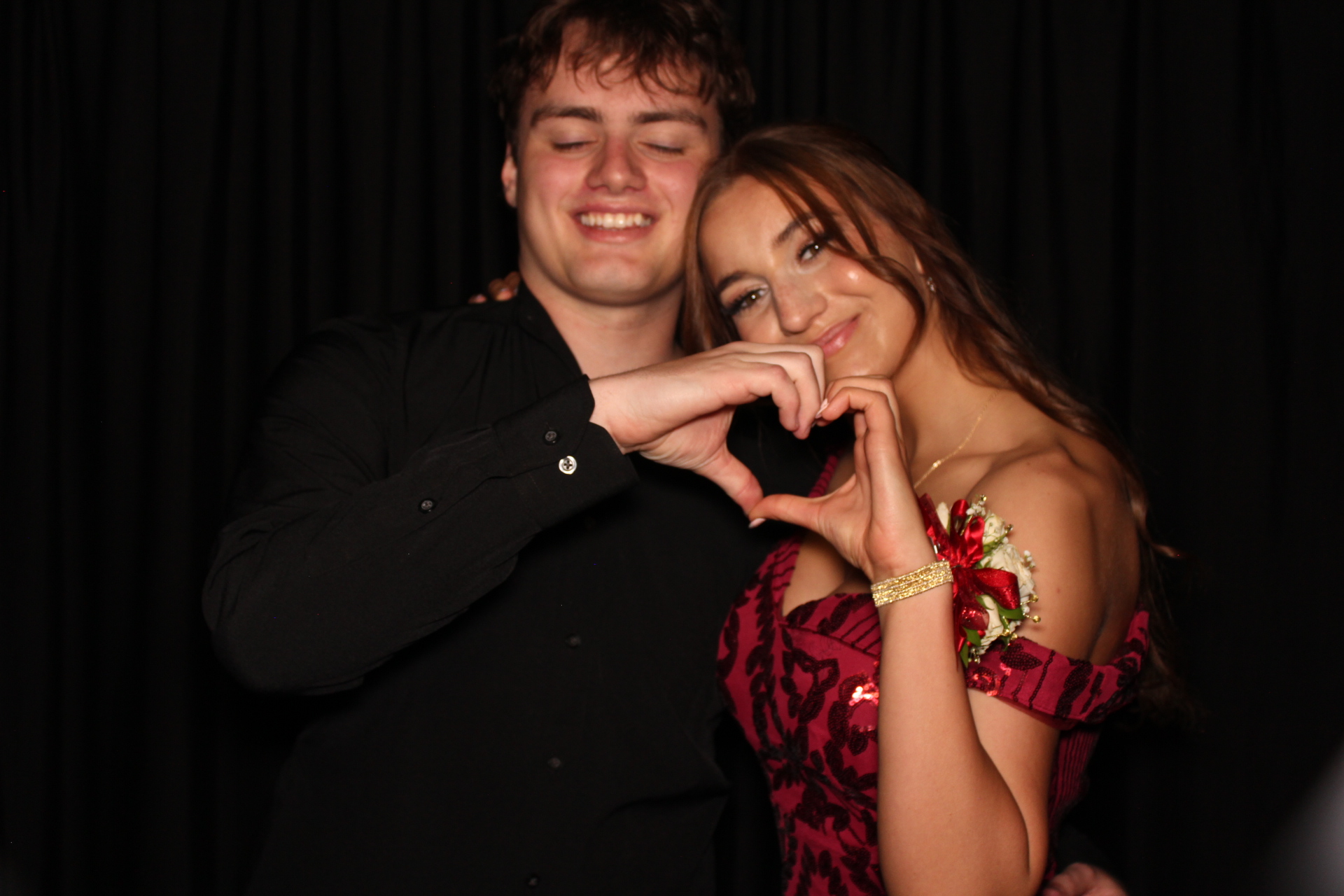 East Central High School Prom | View more photos from the event at gallery.photoboothcincy.com/u/PhotoBoothCincy/East-Central-High-School-Prom