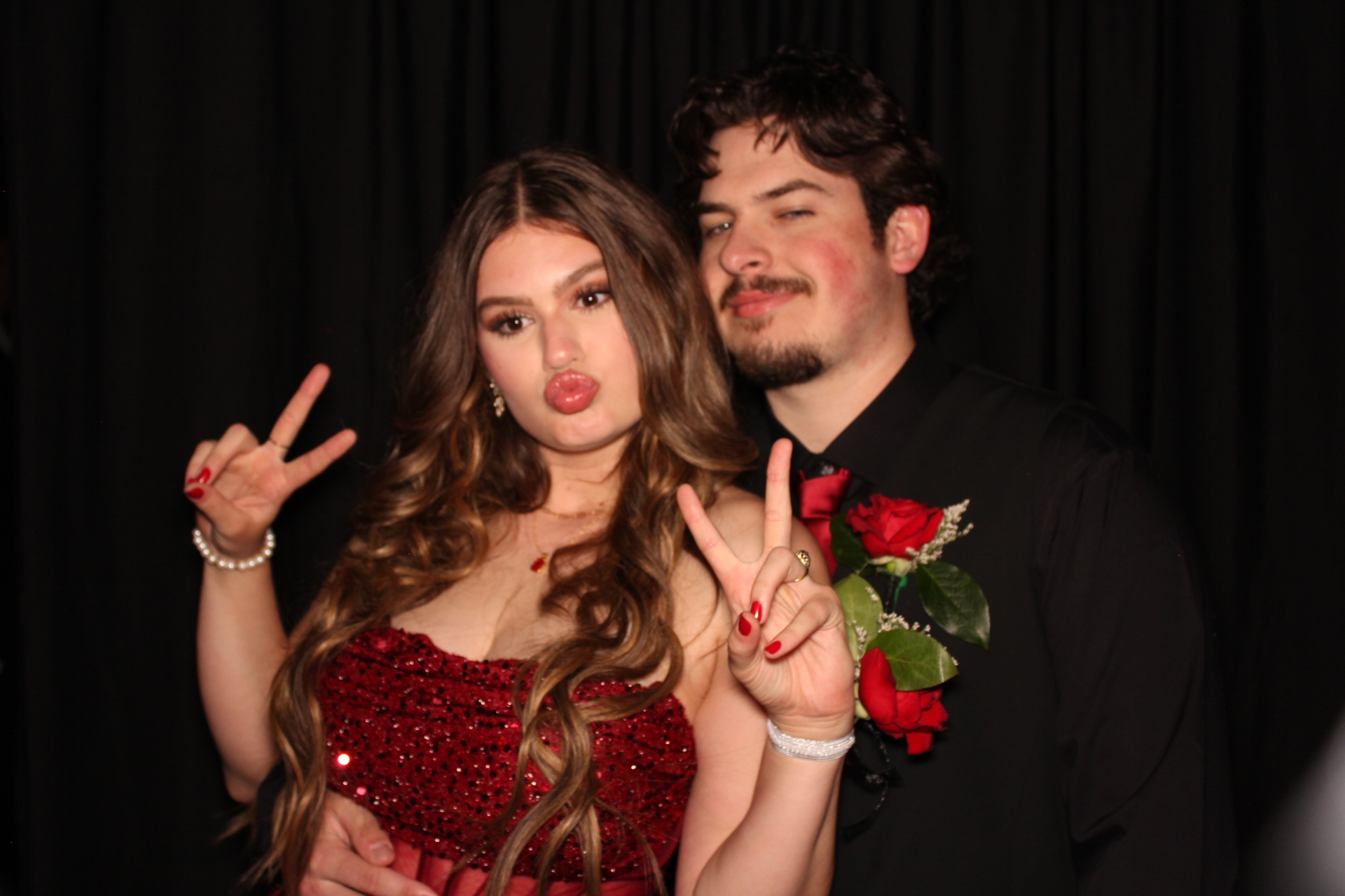 East Central High School Prom | View more photos from the event at gallery.photoboothcincy.com/u/PhotoBoothCincy/East-Central-High-School-Prom