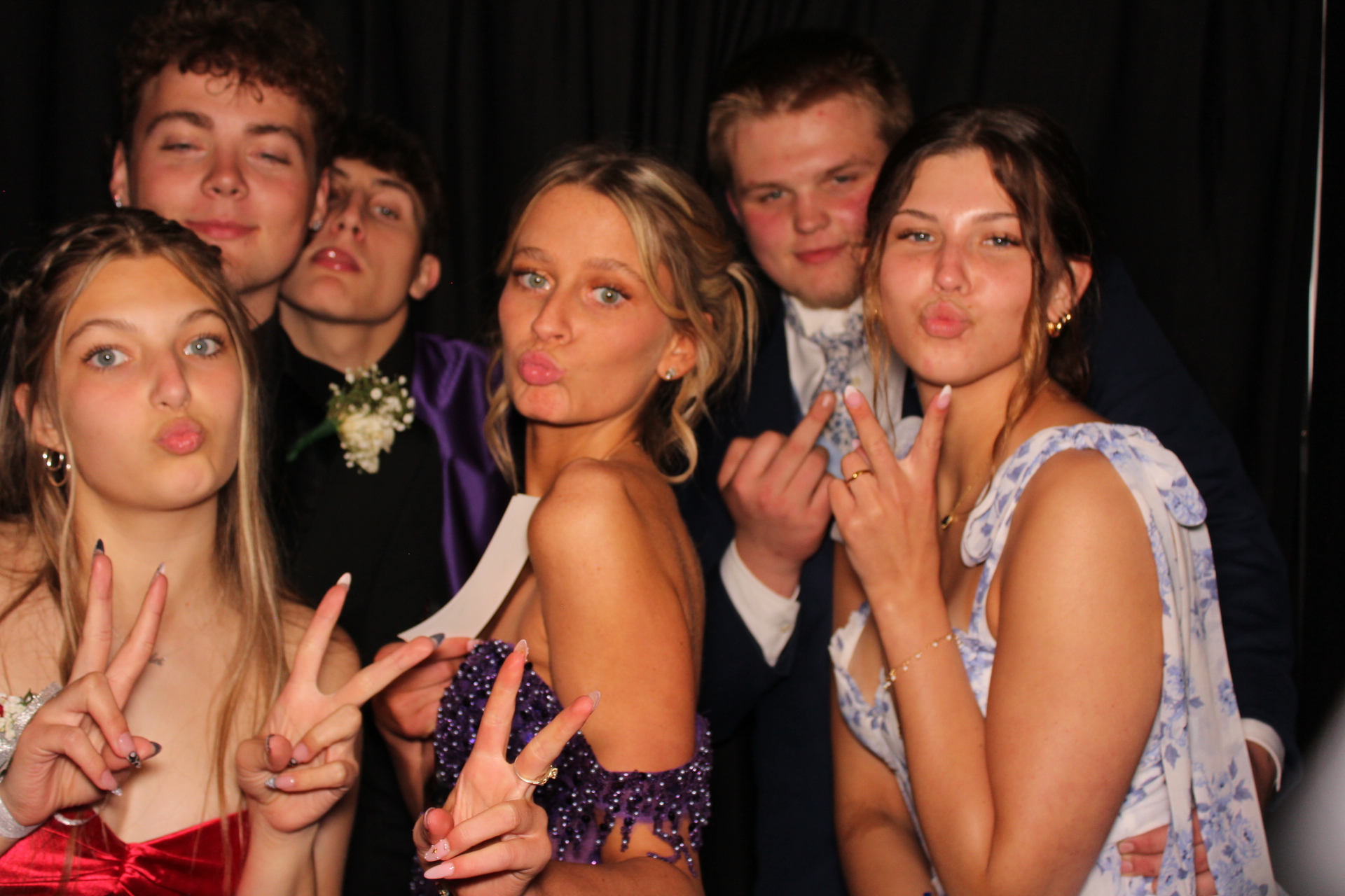 East Central High School Prom | View more photos from the event at gallery.photoboothcincy.com/u/PhotoBoothCincy/East-Central-High-School-Prom