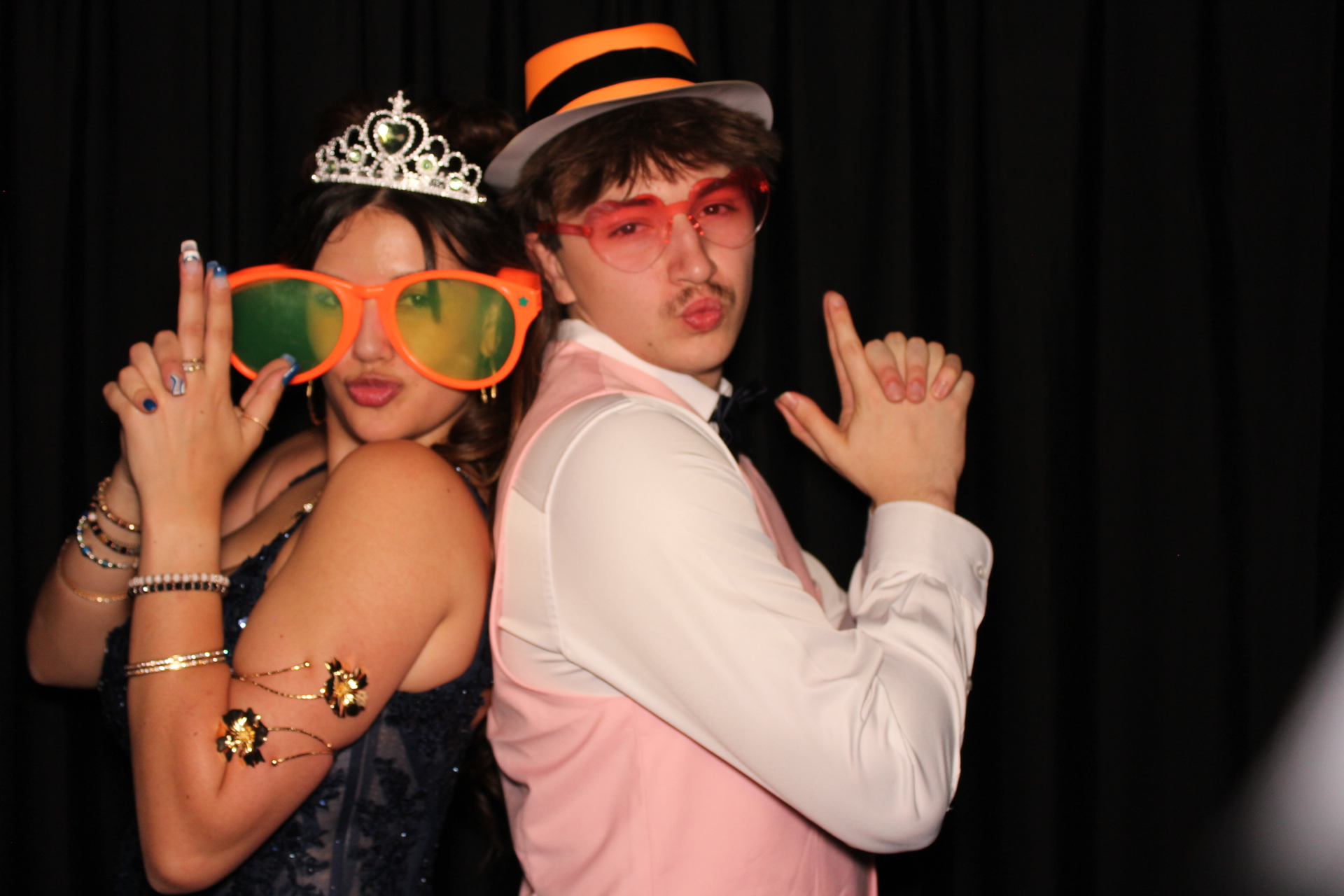 East Central High School Prom | View more photos from the event at gallery.photoboothcincy.com/u/PhotoBoothCincy/East-Central-High-School-Prom