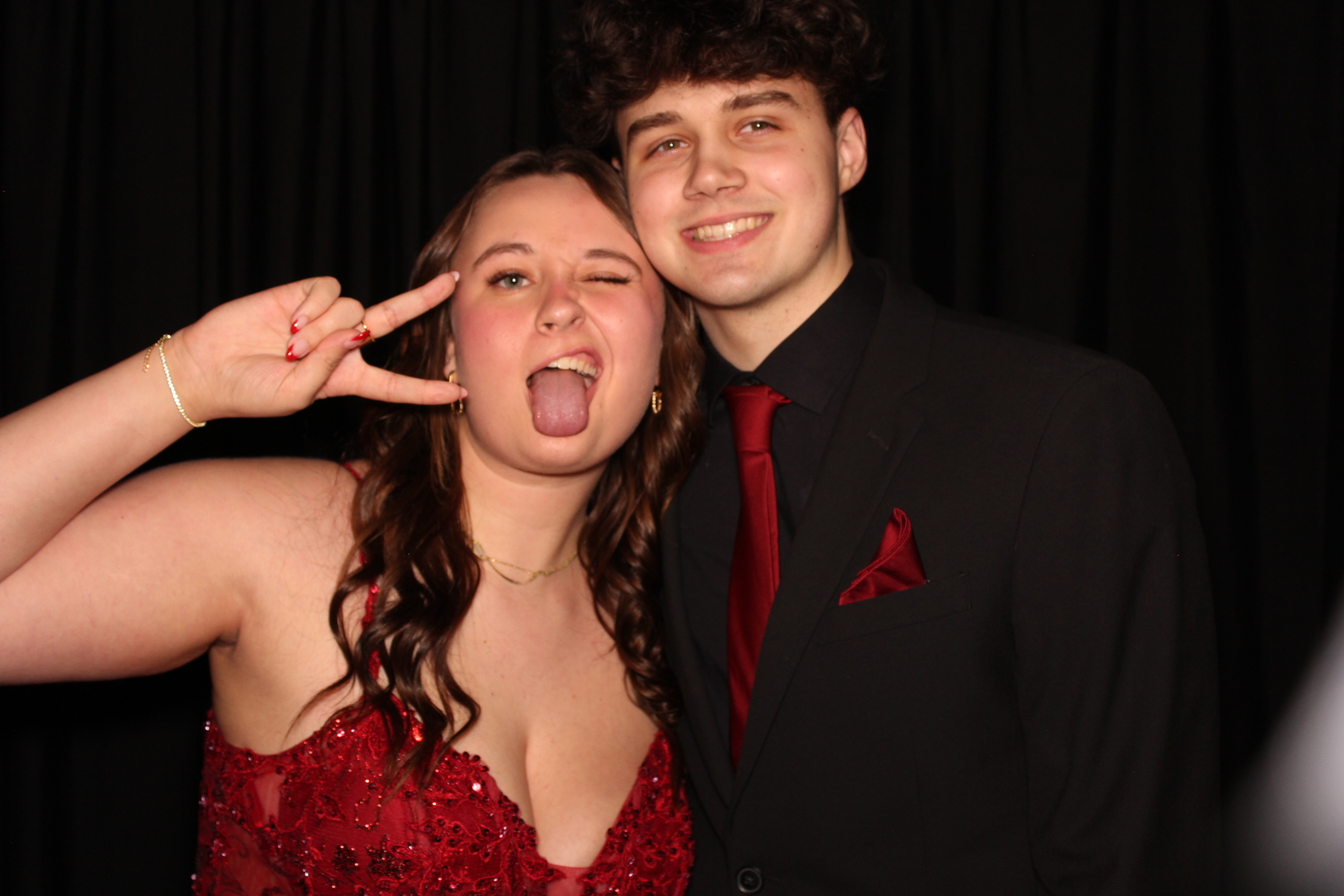 East Central High School Prom | View more photos from the event at gallery.photoboothcincy.com/u/PhotoBoothCincy/East-Central-High-School-Prom