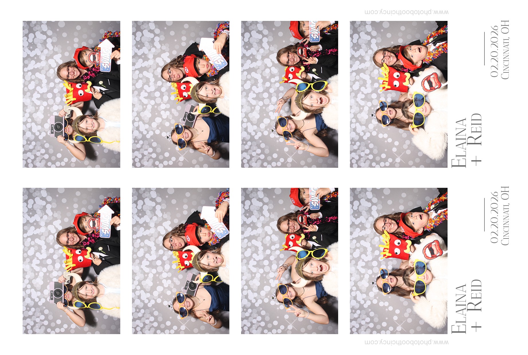 Elaina & Reid | View more photos from the event at gallery.photoboothcincy.com/u/PhotoBoothCincy/Elaina-Reid