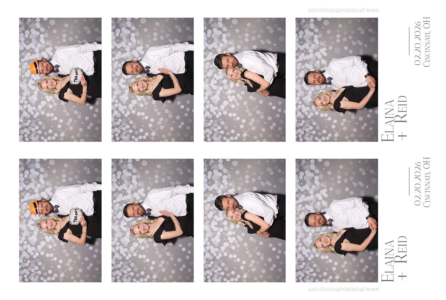 Elaina & Reid | View more photos from the event at gallery.photoboothcincy.com/u/PhotoBoothCincy/Elaina-Reid