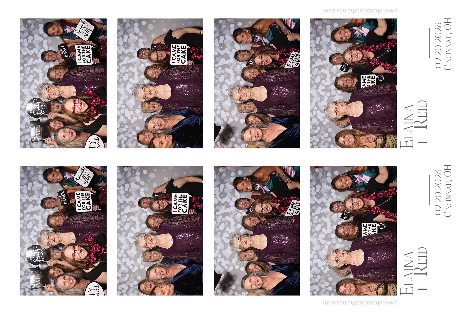Elaina & Reid | View more photos from the event at gallery.photoboothcincy.com/u/PhotoBoothCincy/Elaina-Reid