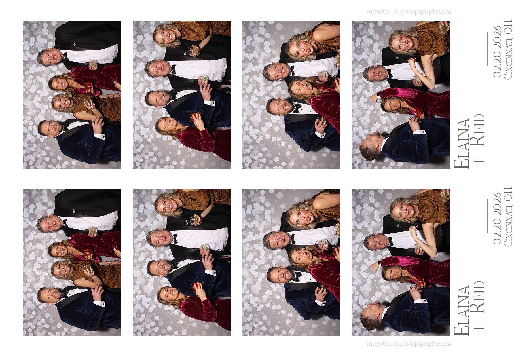 Elaina & Reid | View more photos from the event at gallery.photoboothcincy.com/u/PhotoBoothCincy/Elaina-Reid
