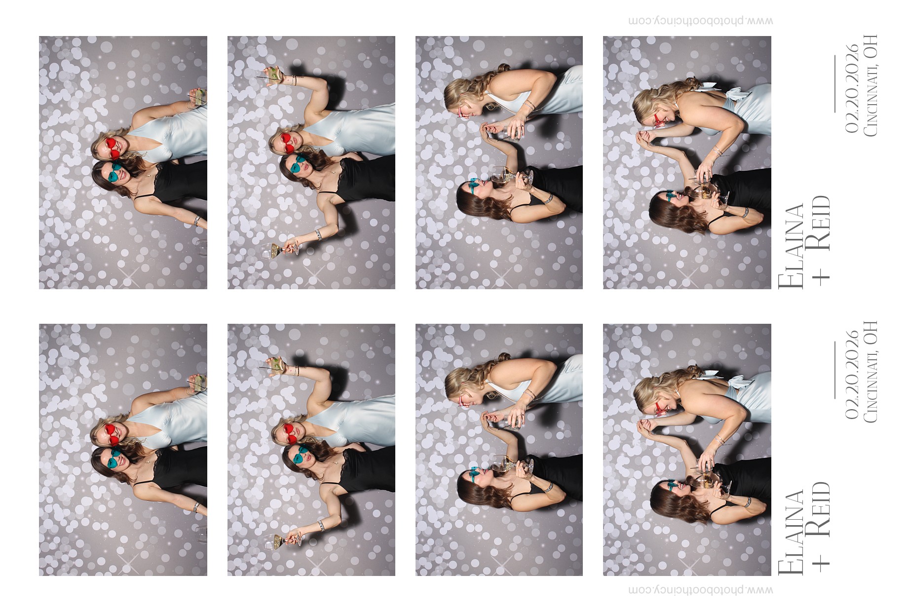 Elaina & Reid | View more photos from the event at gallery.photoboothcincy.com/u/PhotoBoothCincy/Elaina-Reid