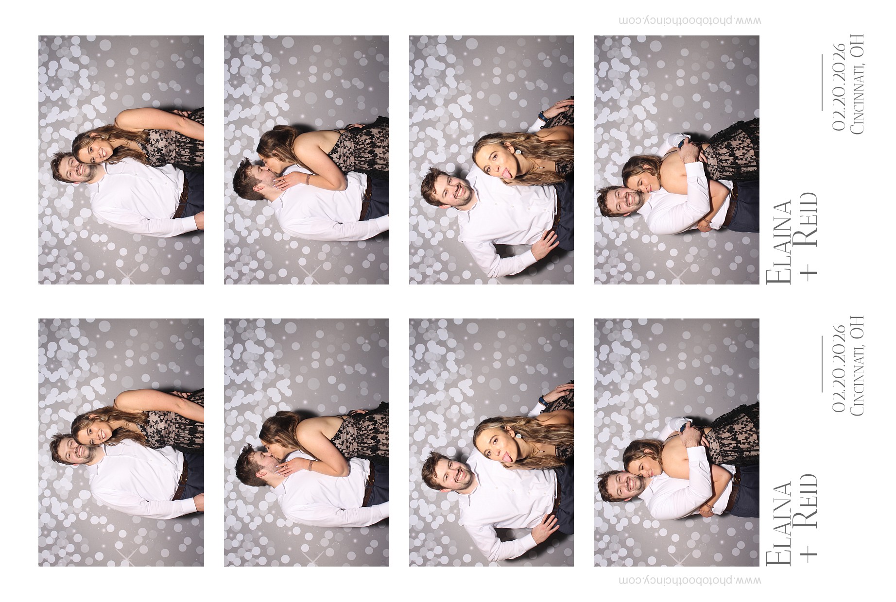 Elaina & Reid | View more photos from the event at gallery.photoboothcincy.com/u/PhotoBoothCincy/Elaina-Reid