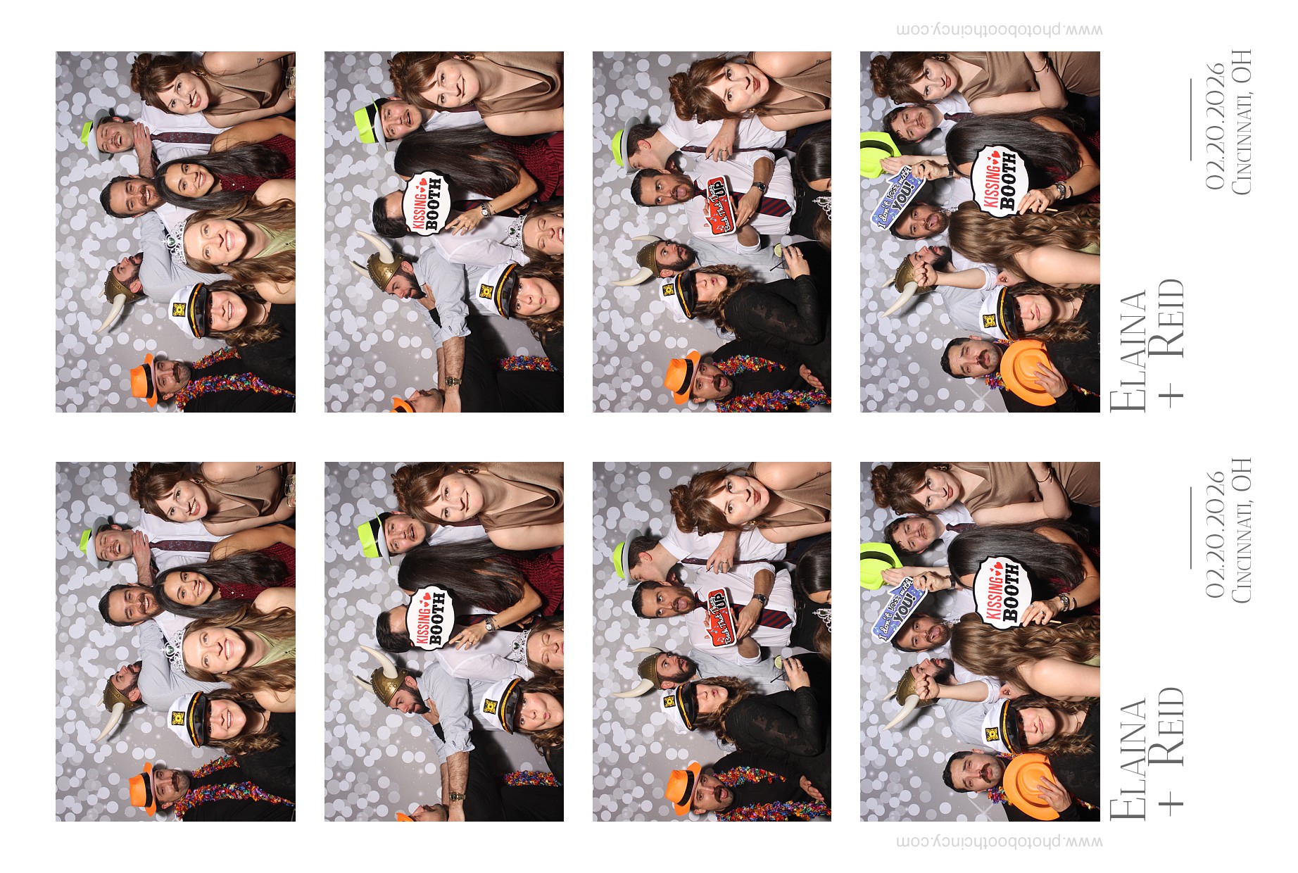 Elaina & Reid | View more photos from the event at gallery.photoboothcincy.com/u/PhotoBoothCincy/Elaina-Reid