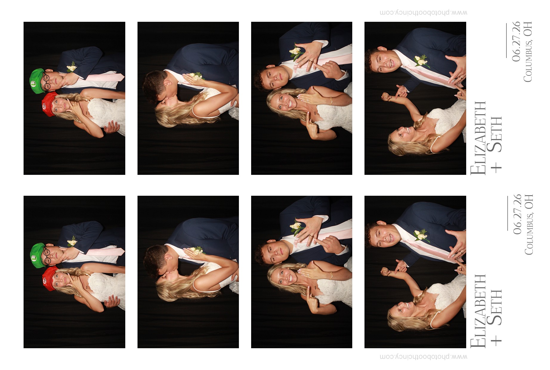 Elizabeth & Seth | View more photos from the event at gallery.photoboothcincy.com/u/PhotoBoothCincy/Elizabeth-Seth