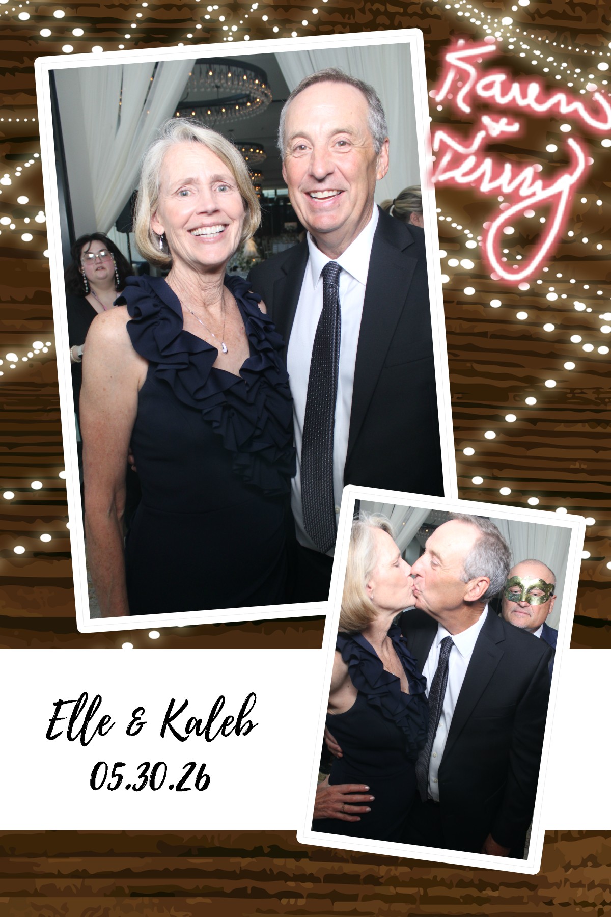 Elle & Kaleb | View more photos from the event at gallery.photoboothcincy.com/u/PhotoBoothCincy/Elle-Kaleb