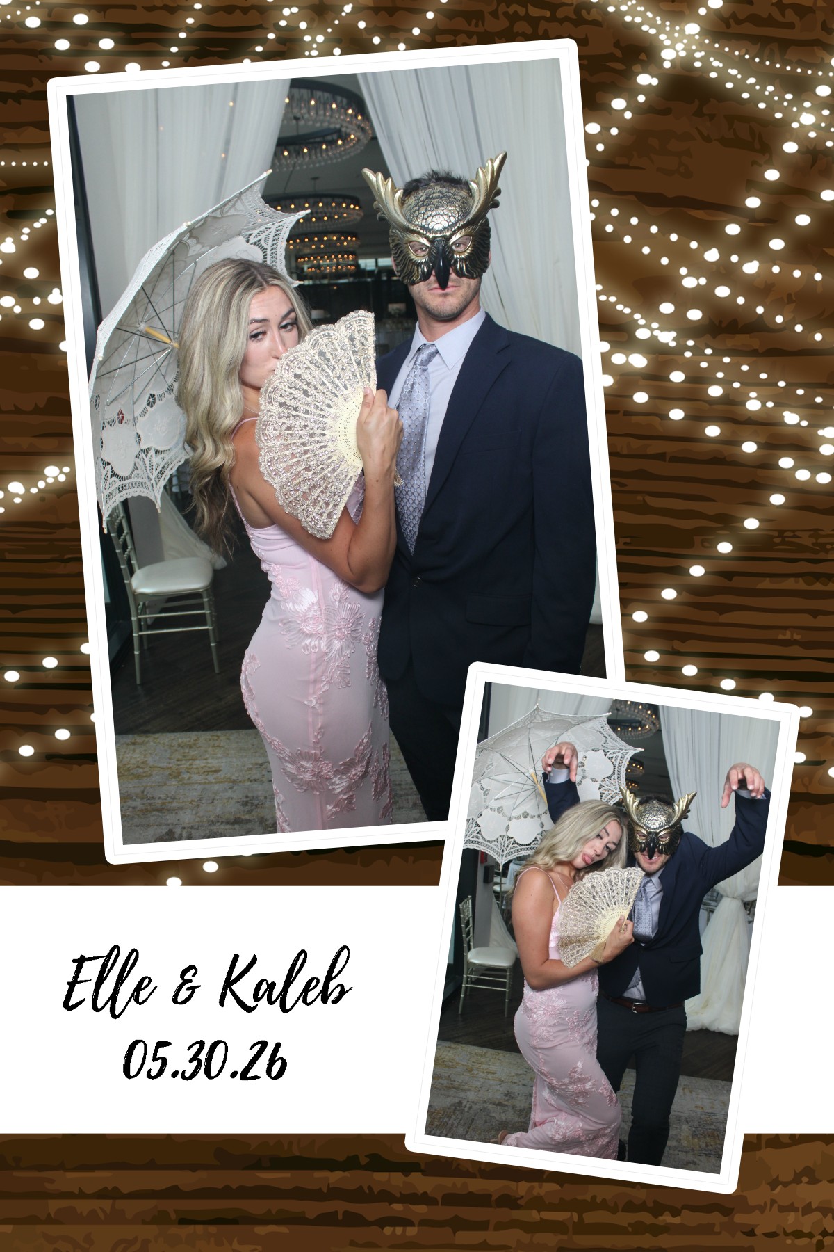 Elle & Kaleb | View more photos from the event at gallery.photoboothcincy.com/u/PhotoBoothCincy/Elle-Kaleb